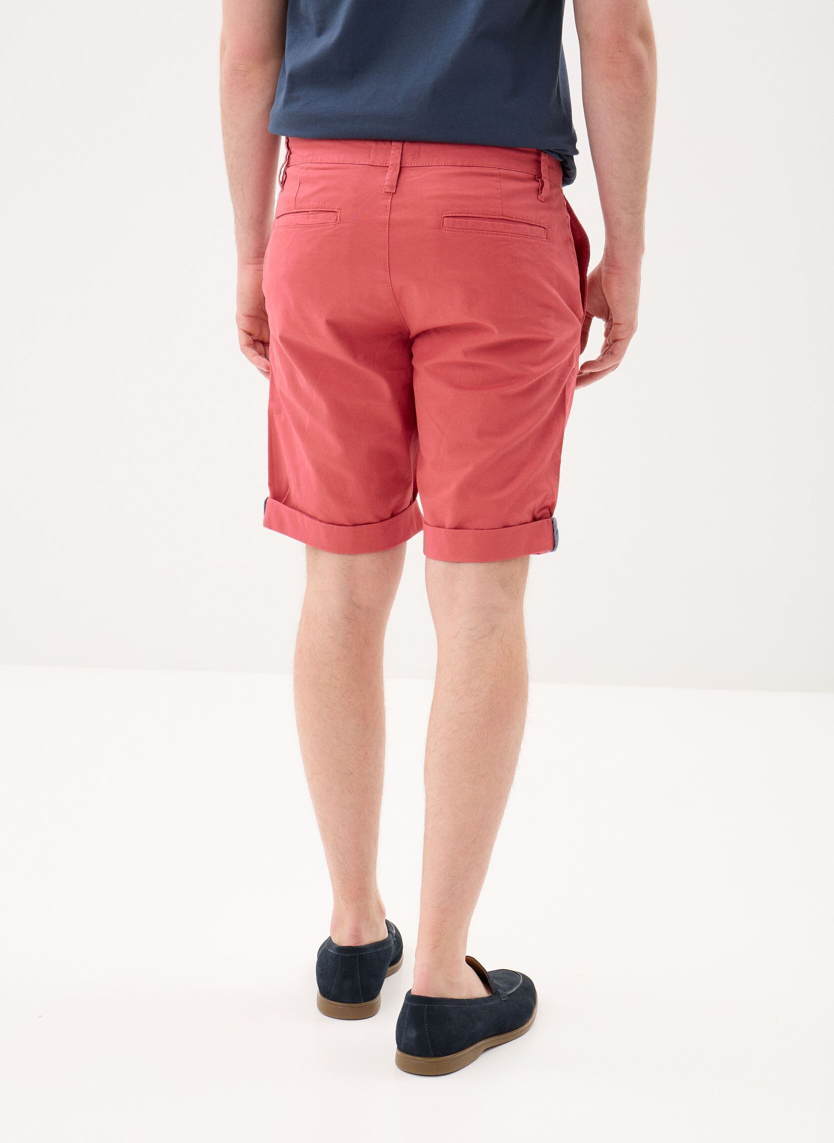 Bermudas SHORT-UNI homme rose Marvin&Co Bermudas SHORT-UNI homme rose GARNET ROSE