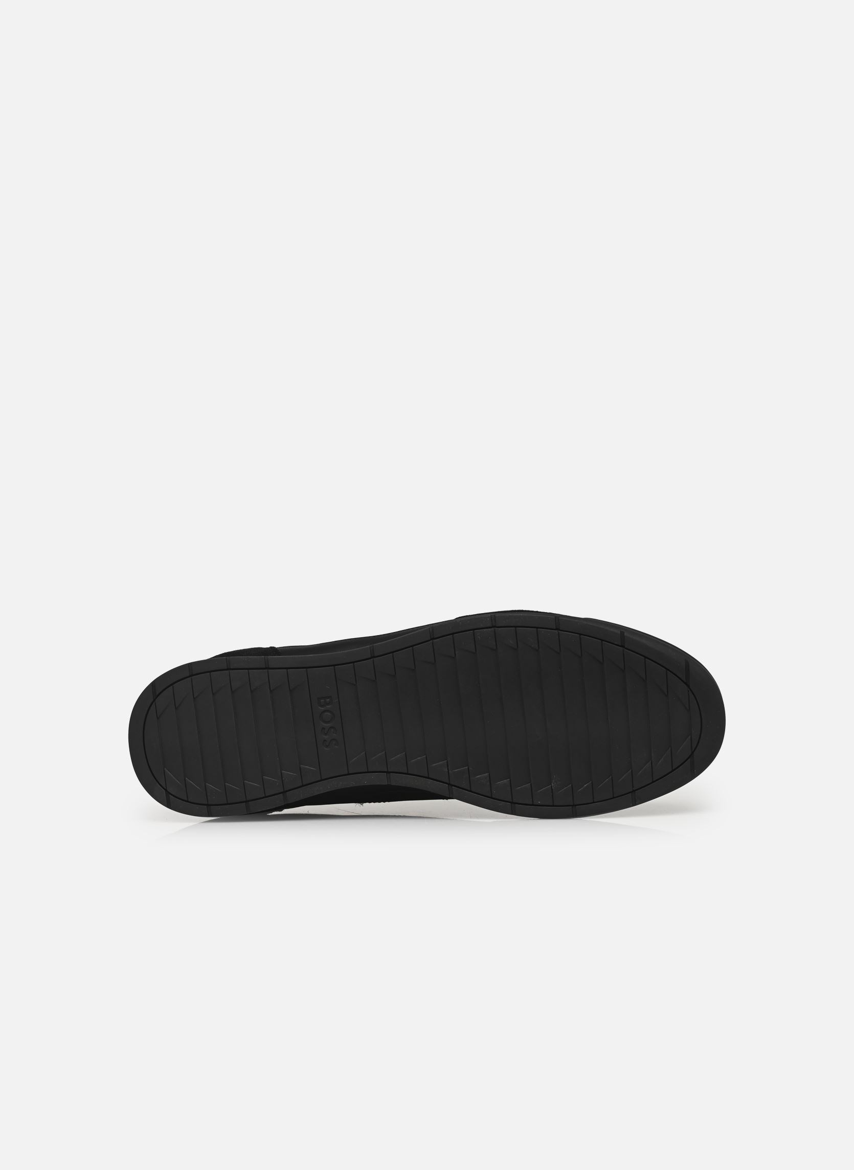 Mens Boss Titanium SL Sneakers In Black | Soletrader