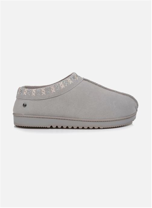 Isotoner Chaussons Chaussons botillons bas Femme cuir Gris femme gris