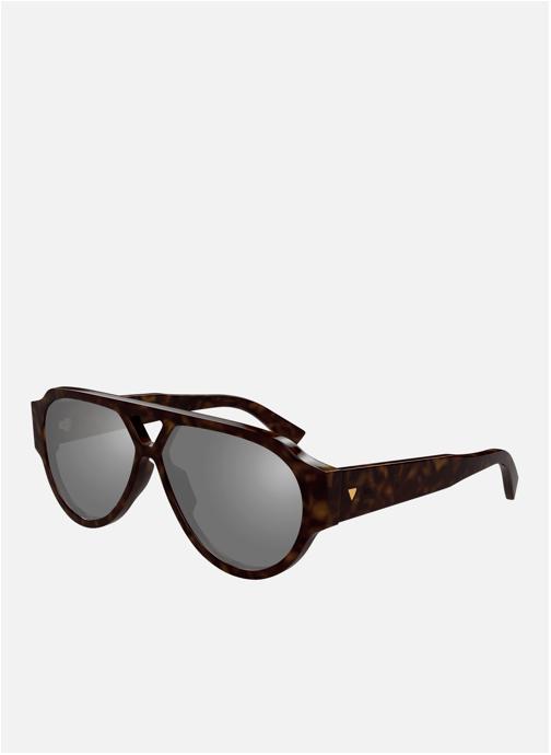 Bottega Veneta Lunettes de soleil homme marron