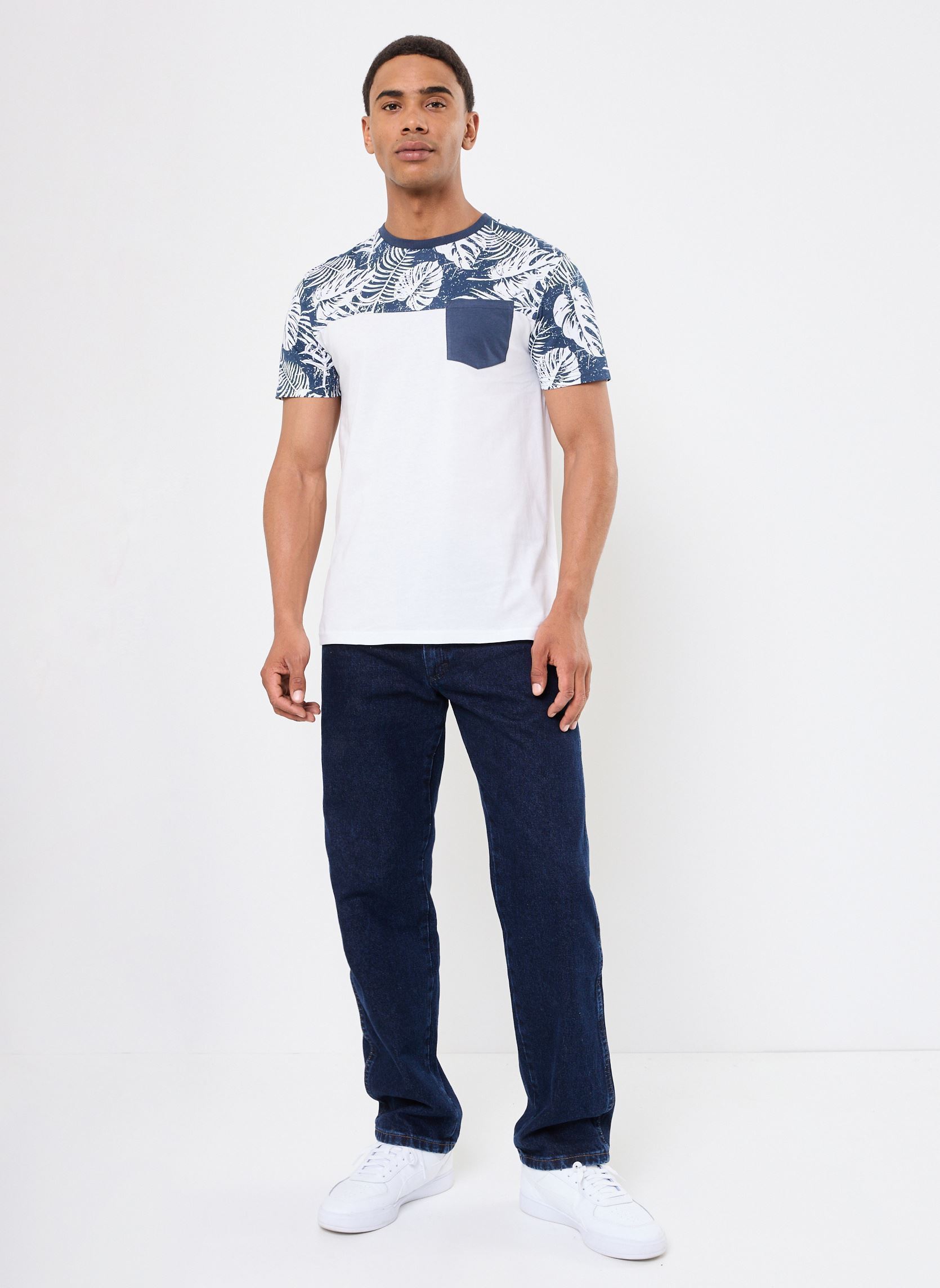 Tee-shirts manches courtes T-SHIRT BICO homme beige MADE BY Tee-shirts manches courtes T-SHIRT BICO homme beige DOVE