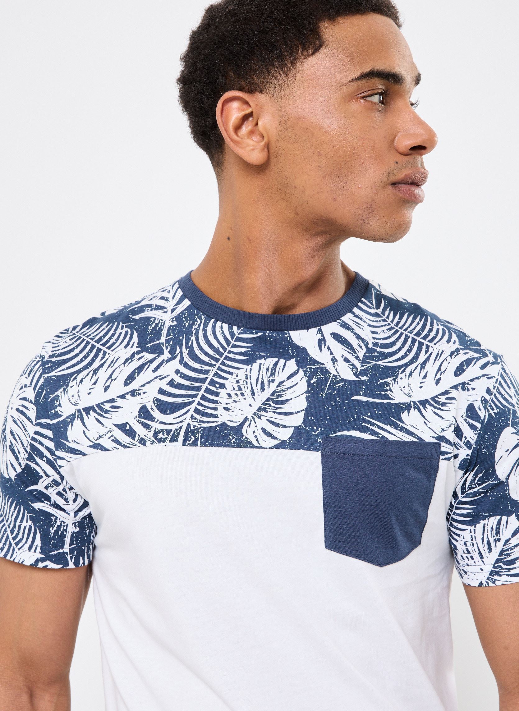 Tee-shirts manches courtes T-SHIRT BICO homme beige MADE BY Tee-shirts manches courtes T-SHIRT BICO homme beige DOVE