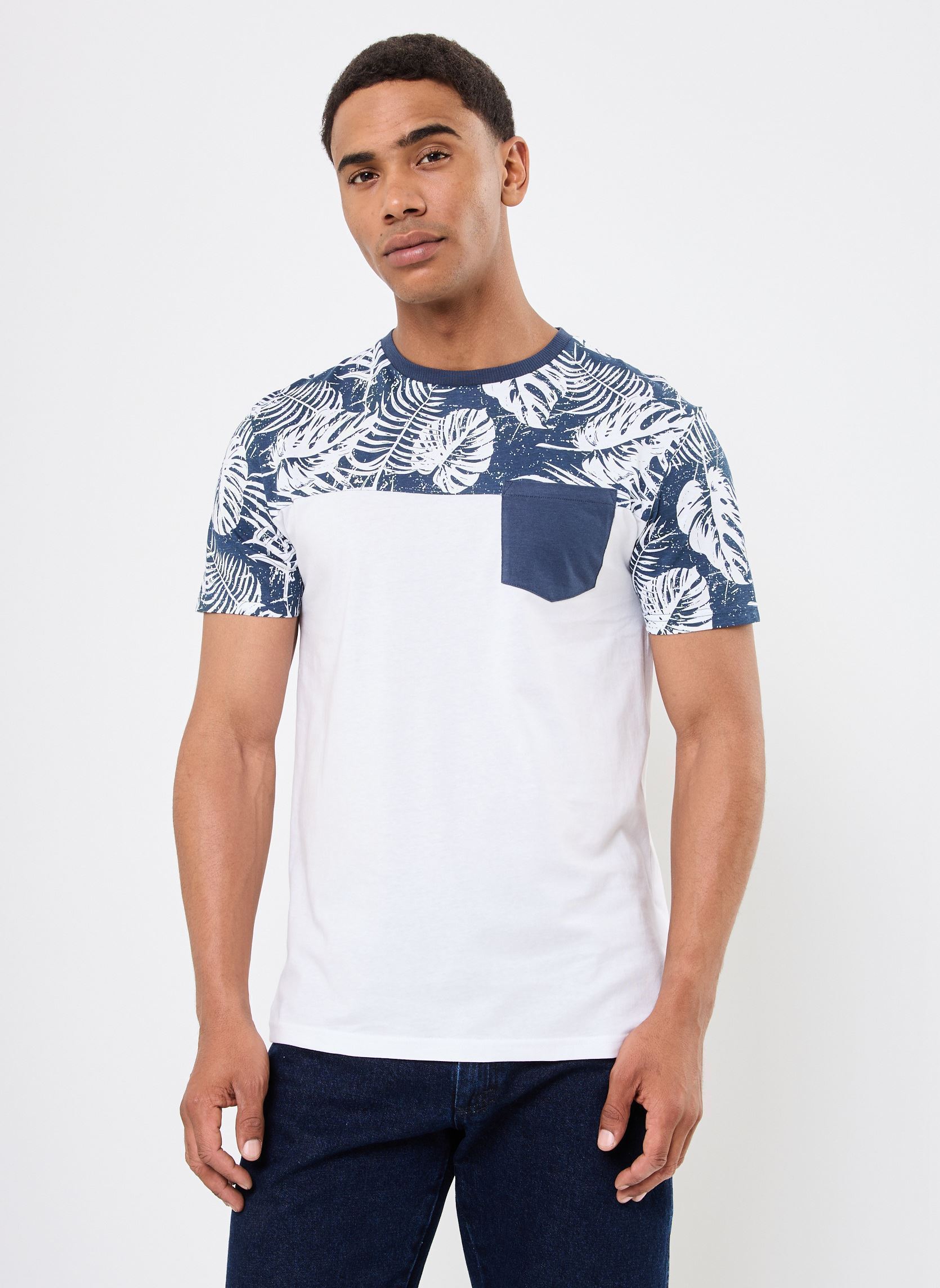 Tee-shirts manches courtes T-SHIRT BICO homme beige MADE BY Tee-shirts manches courtes T-SHIRT BICO homme beige DOVE