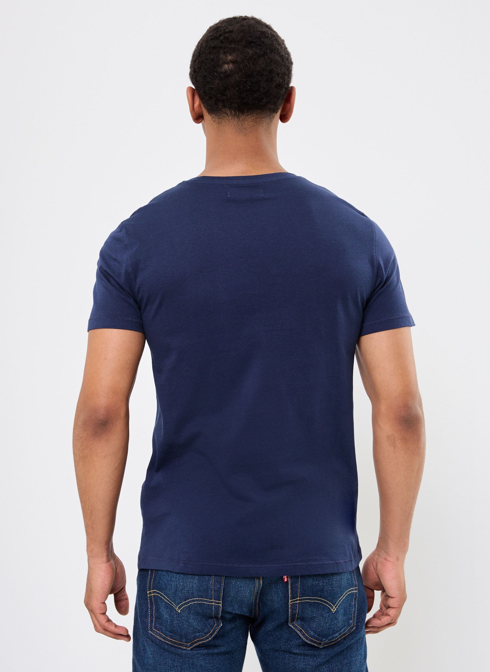 Kurzarm-T-Shirts T-SHIRT TUNISIEN herren blau MADE BY Kurzarm-T-Shirts T-SHIRT TUNISIEN herren blau Z**MARINE