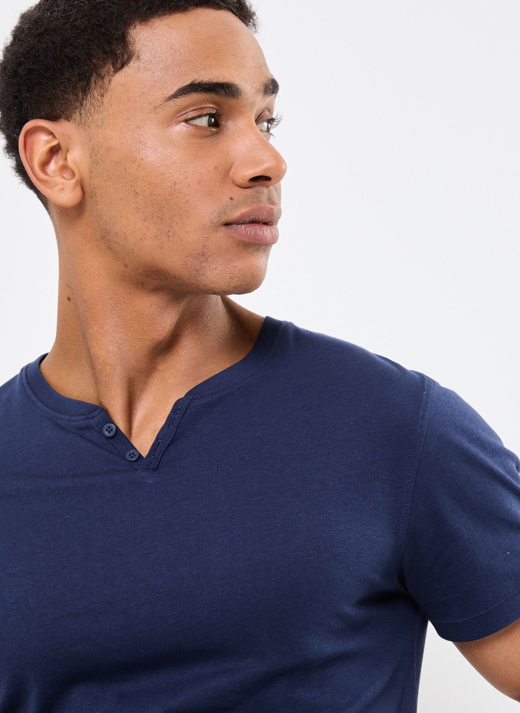 Kurzarm-T-Shirts T-SHIRT TUNISIEN herren blau MADE BY Kurzarm-T-Shirts T-SHIRT TUNISIEN herren blau Z**MARINE