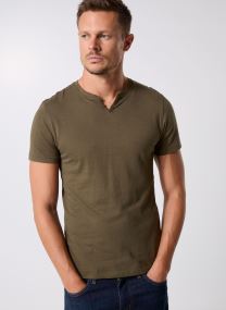 Kurzarm-T-Shirts T-SHIRT TUNISIEN herren blau