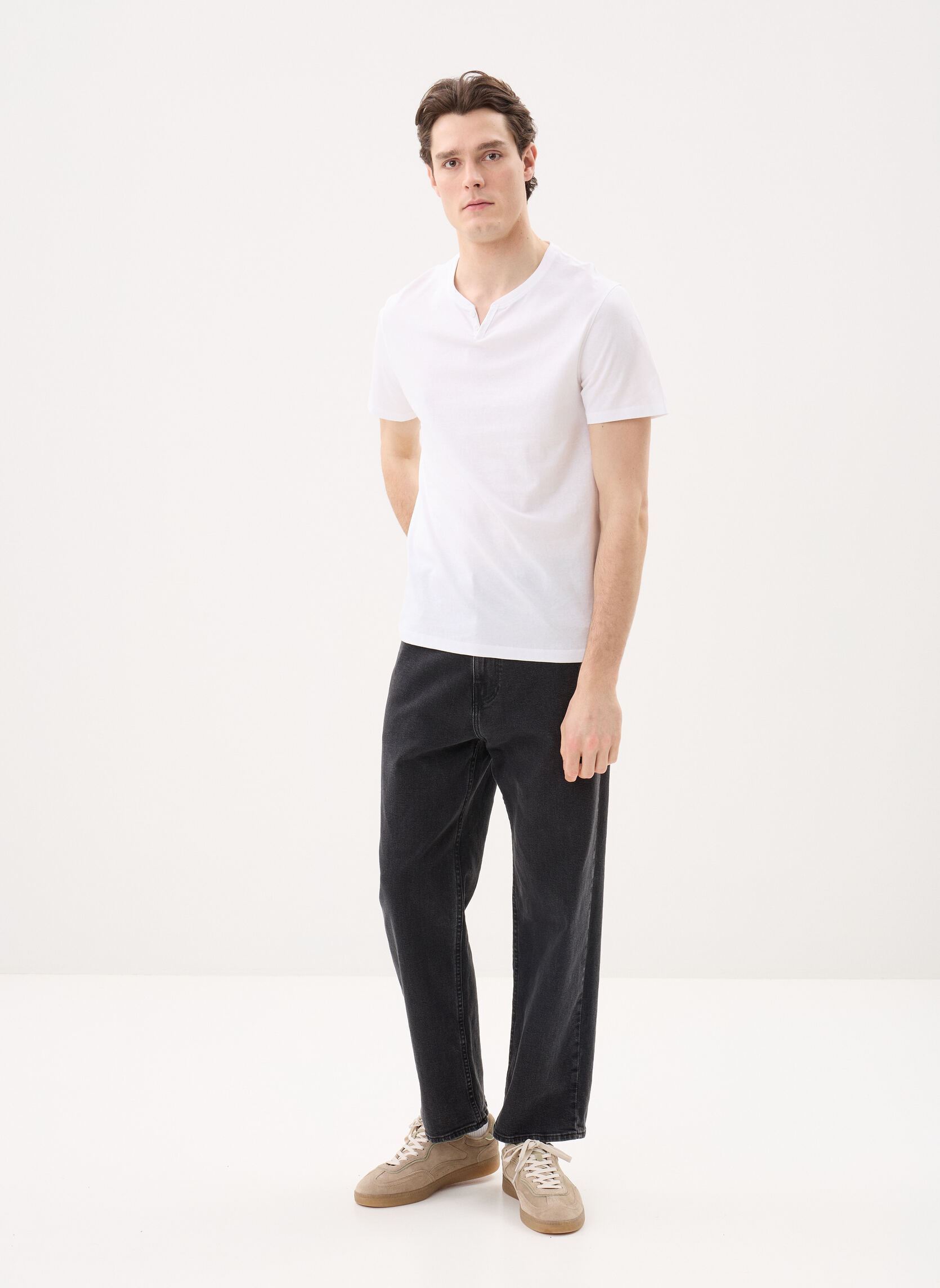 Tee-shirts manches courtes T-SHIRT TUNISIEN homme blanc MADE BY Tee-shirts manches courtes T-SHIRT TUNISIEN homme blanc Z*BLANC