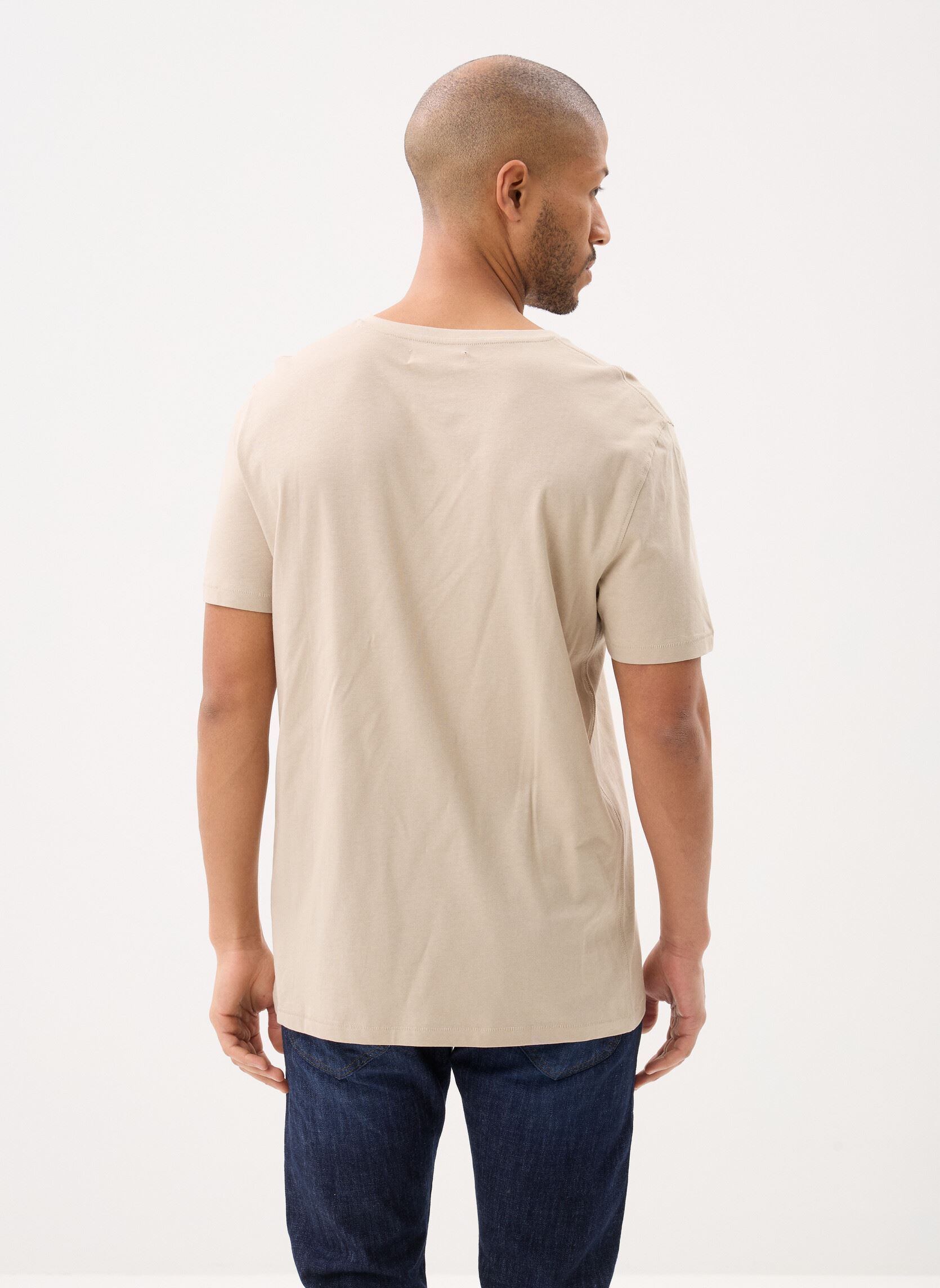 T-shirt a maniche corte T-SHIRT TUNISIEN uomo beige MADE BY T-shirt a maniche corte T-SHIRT TUNISIEN uomo beige Dove