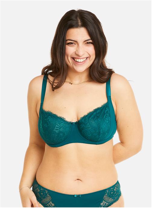 Pomm'Poire Brassières Soutien-gorge à armatures grand maintien vert Impériale femme vert