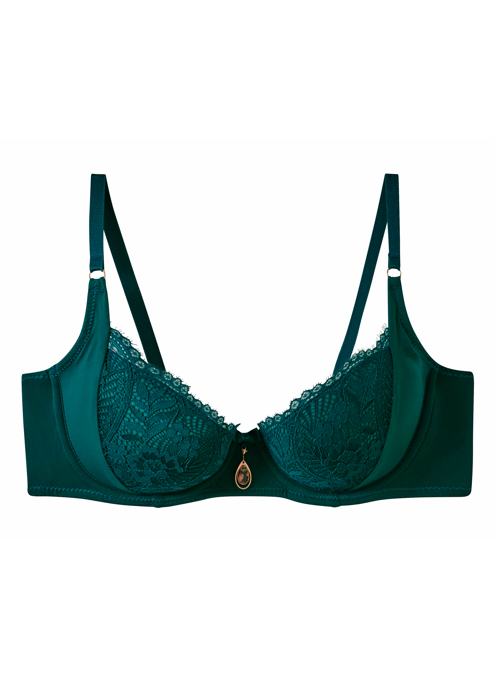 Brassières Soutien-gorge ampliforme coque moulée vert Impériale femme vert Pomm'Poire Brassières Soutien-gorge ampliforme coque moulée vert Impériale femme vert Vert
