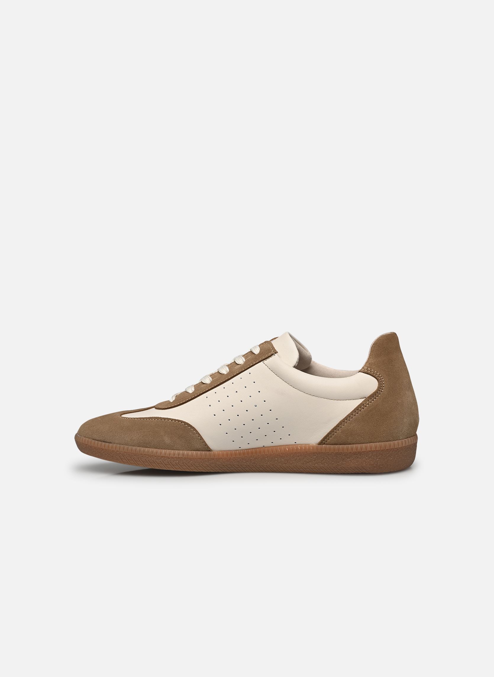 Baskets basses RUPO homme marron Marvin&Co Baskets basses RUPO homme marron Mix beige et ivoire