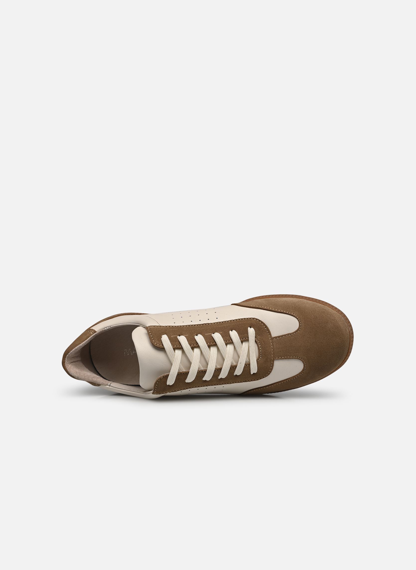 Baskets basses RUPO homme marron Marvin&Co Baskets basses RUPO homme marron Mix beige et ivoire