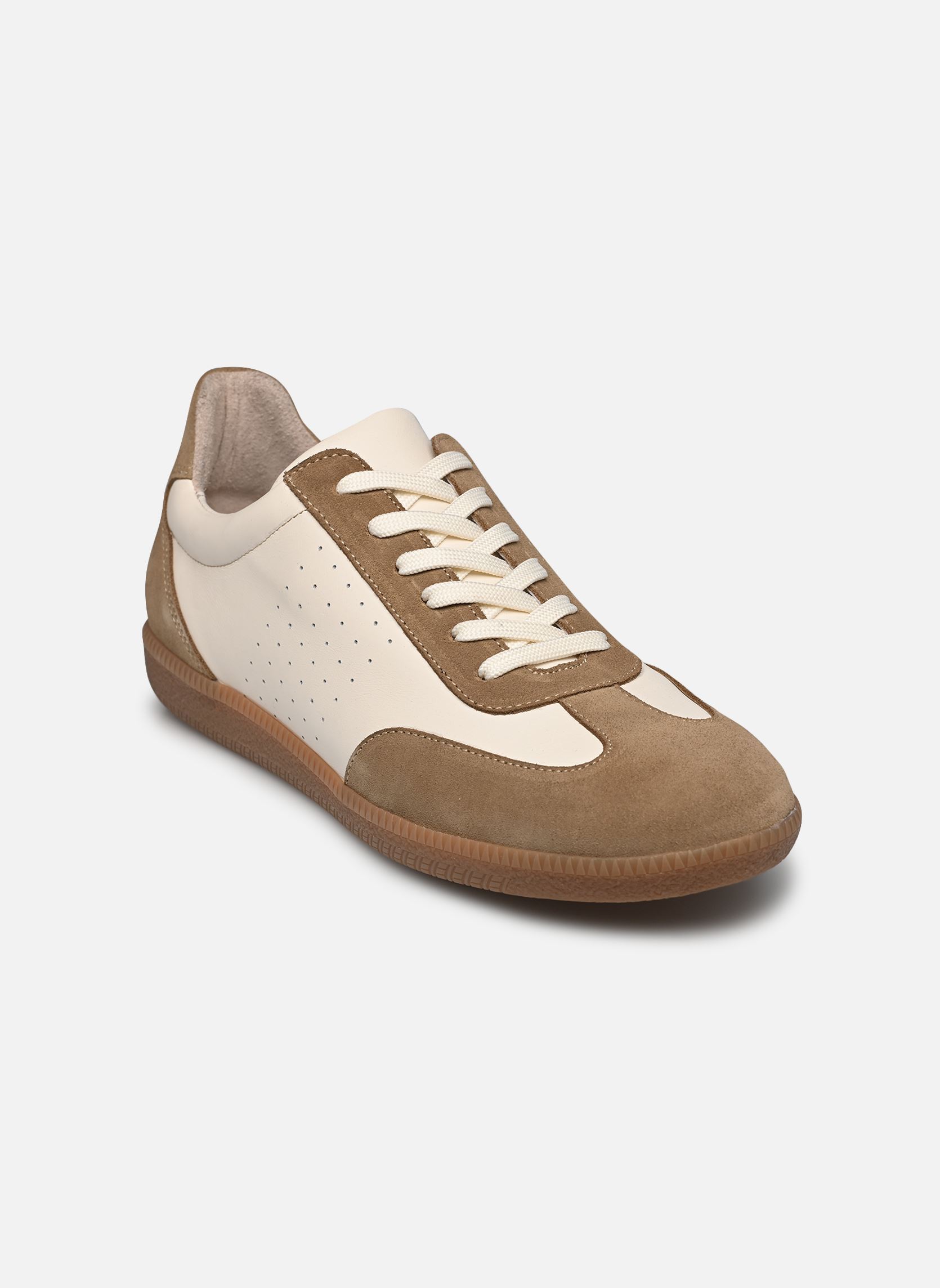 Baskets basses RUPO homme marron Marvin&Co Baskets basses RUPO homme marron Mix beige et ivoire