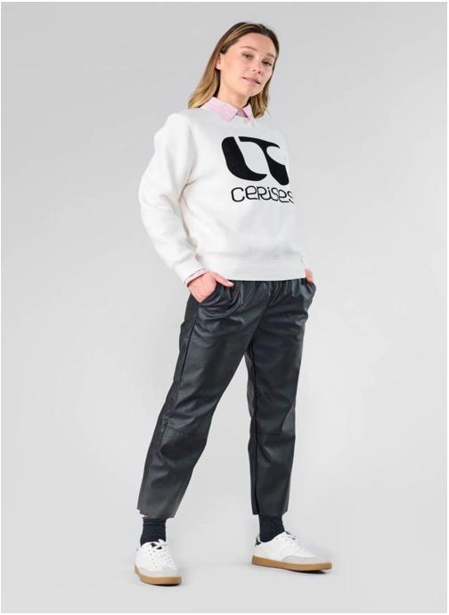 Le temps des cerises Sweats à capuche Sweat-Shirt PAOLO White femme blanc