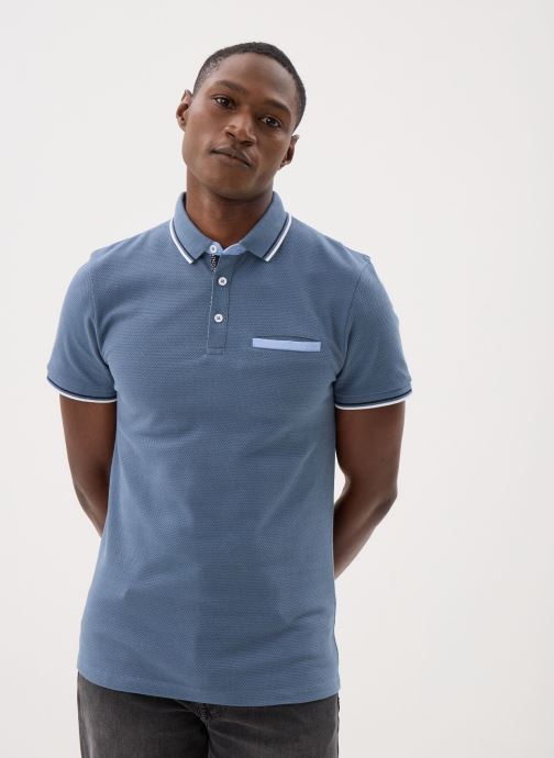 Marvin&Co Korte mouwen polo's TURINI polo heren blauw