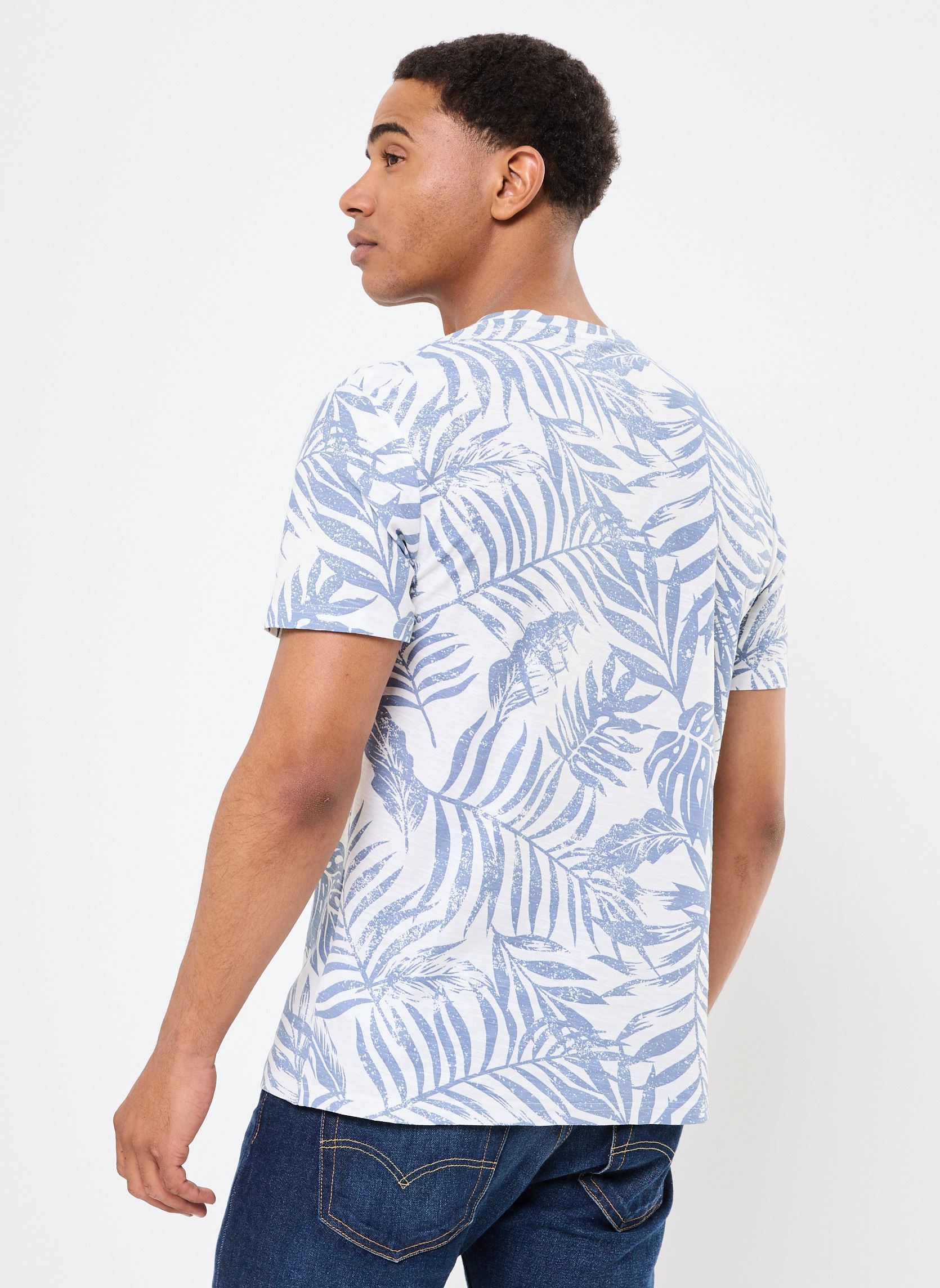 T-shirts TROPIC heren wit MADE BY T-shirts TROPIC heren wit IMP_TROPIC2_BLEU