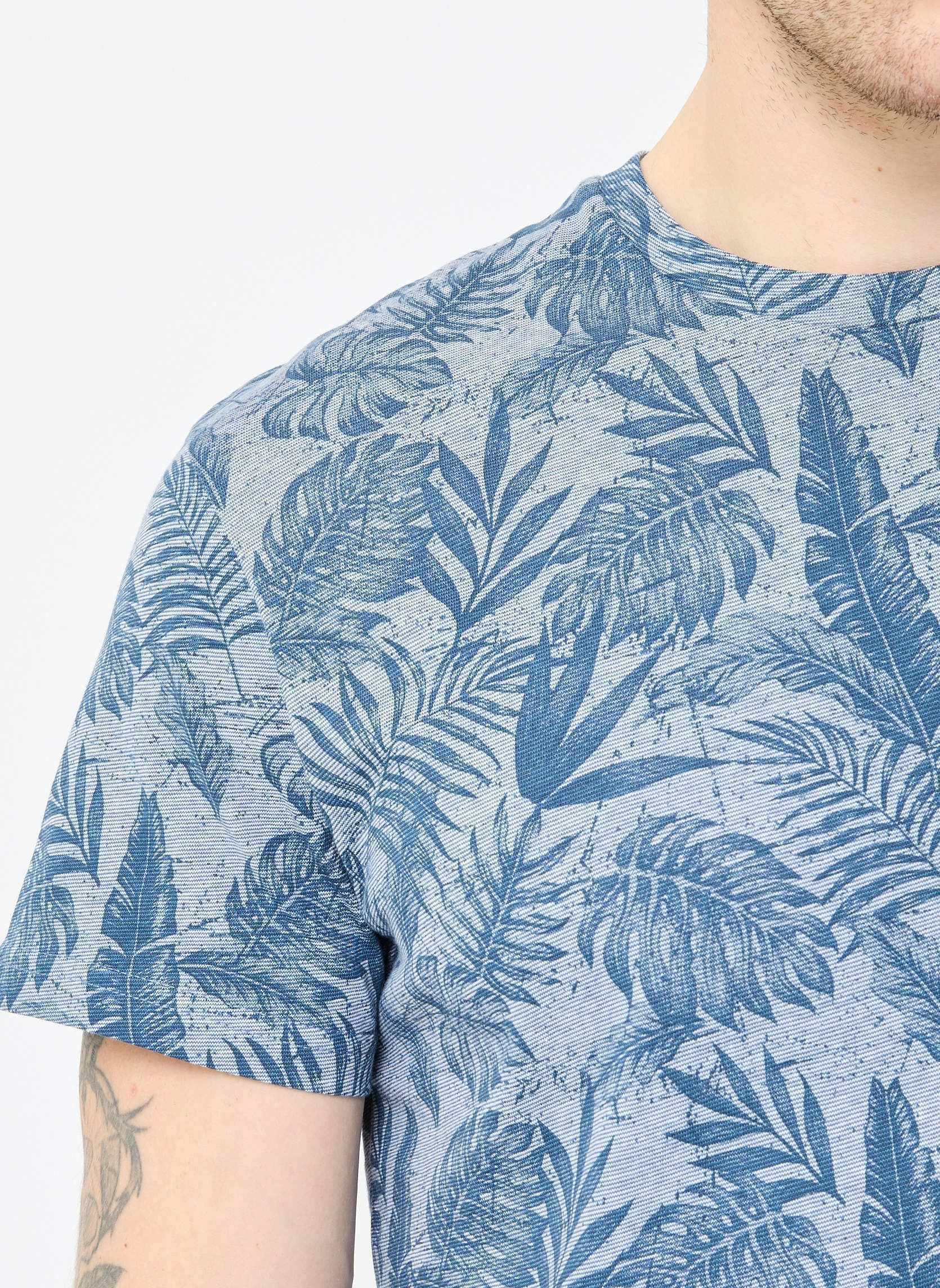 Kurzarm-T-Shirts T-SHIRT PALMIER herren blau MADE BY Kurzarm-T-Shirts T-SHIRT PALMIER herren blau IMP_PALM_ENSIGNBLUE