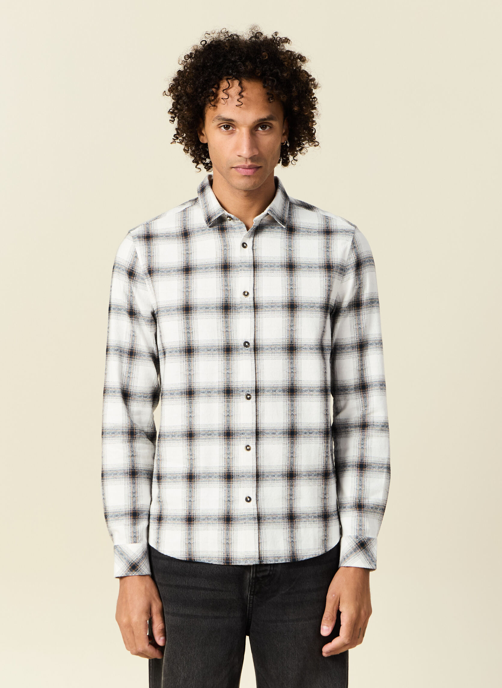 Chemises Chemises regular - ESCAPSHIRTH homme blanc Bonobo Chemises Chemises regular - ESCAPSHIRTH homme blanc Blanc