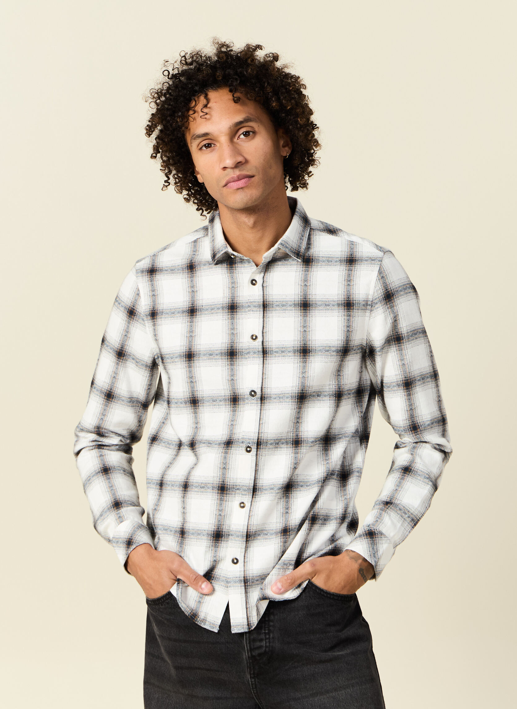 Chemises Chemises regular - ESCAPSHIRTH homme blanc Bonobo Chemises Chemises regular - ESCAPSHIRTH homme blanc Blanc