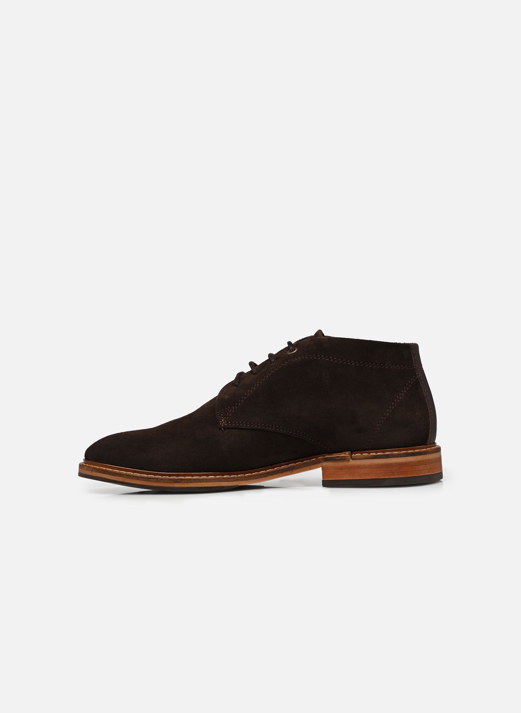 Bottines à lacets WARTIN homme marron Marvin&Co Bottines à lacets WARTIN homme marron DARK CHOCOLATE