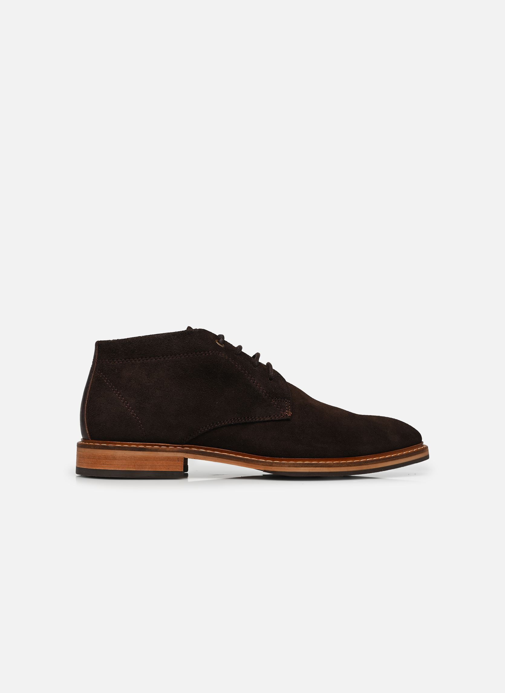 Bottines à lacets WARTIN homme marron Marvin&Co Bottines à lacets WARTIN homme marron DARK CHOCOLATE