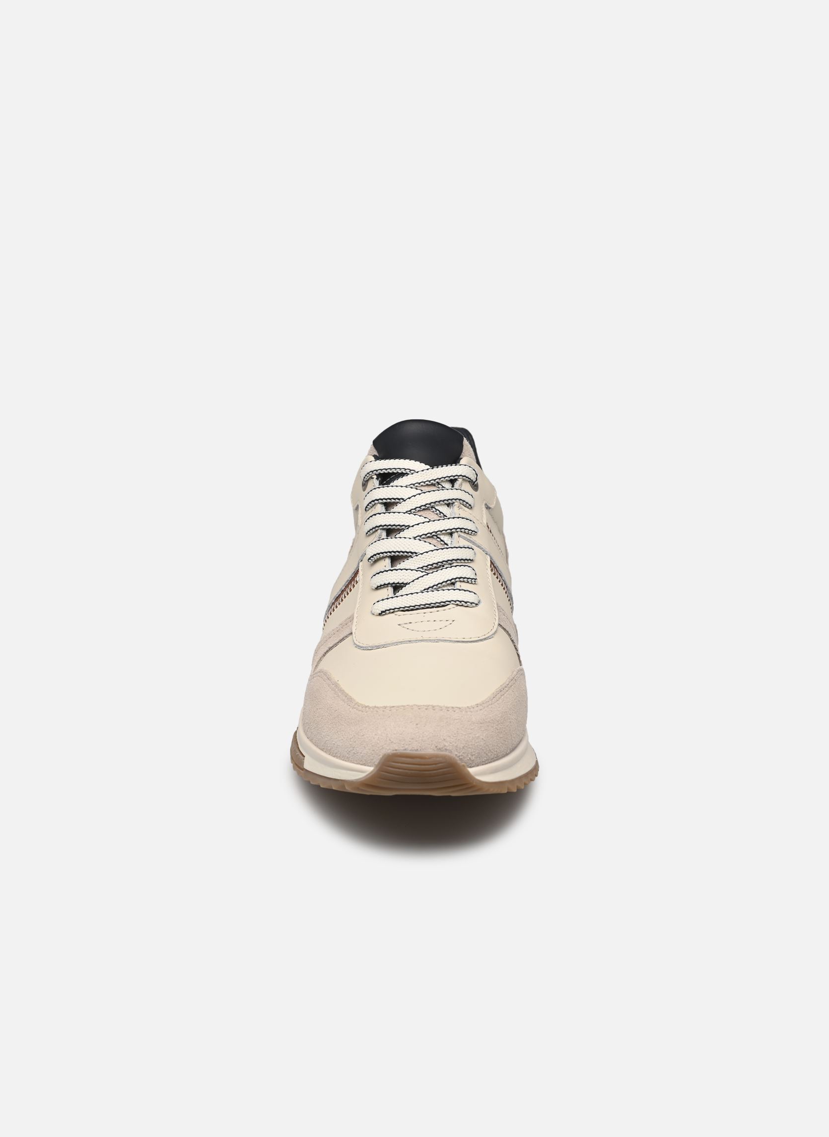 Lage sneakers WHOLY heren wit Marvin&Co Lage sneakers WHOLY heren wit Crème