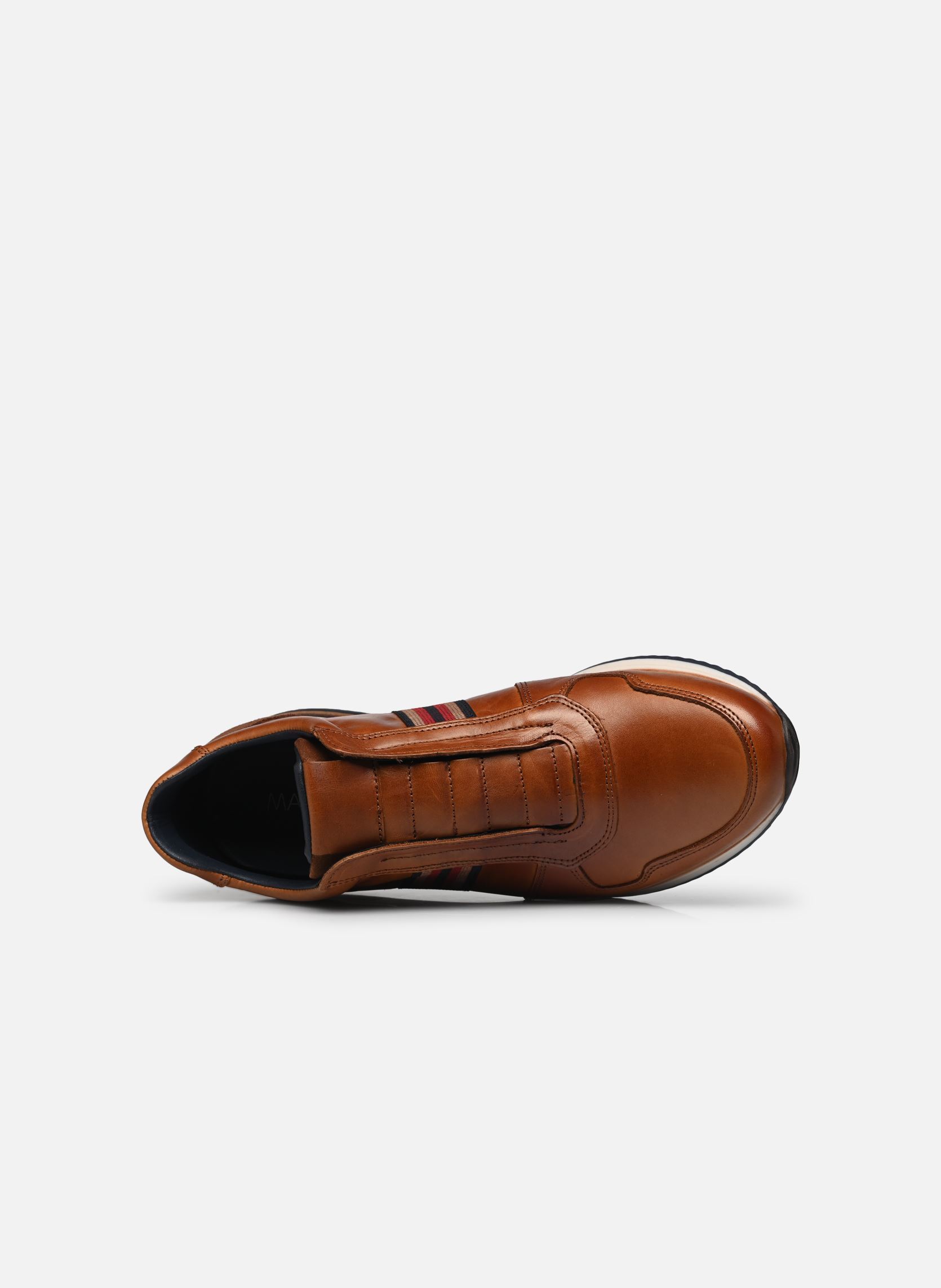 Lage sneakers WELAS heren bruin Marvin&Co Lage sneakers WELAS heren bruin Cognac