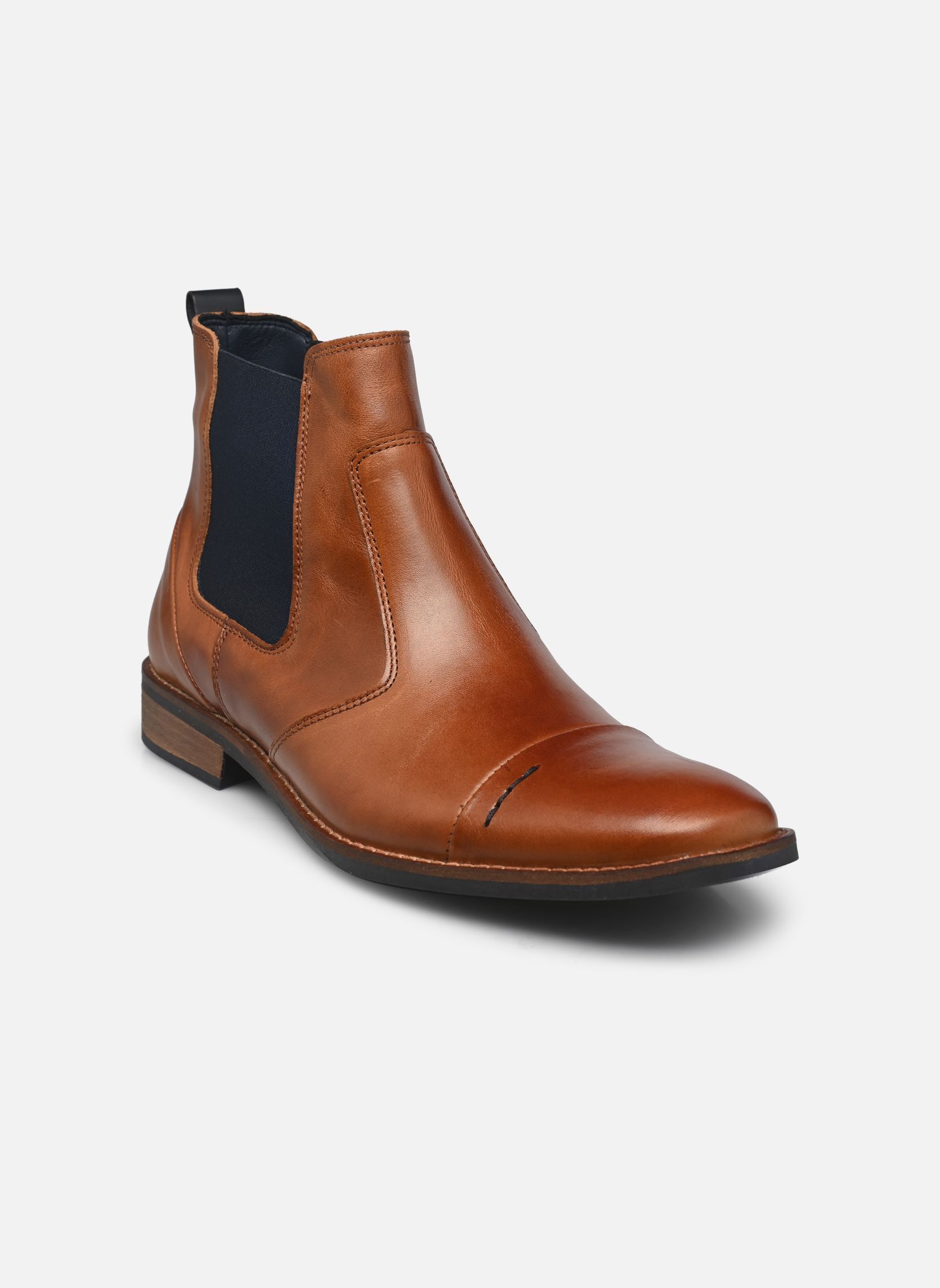 Bottines et bottes WESTIE homme marron Marvin&Co Bottines et bottes WESTIE homme marron Cognac