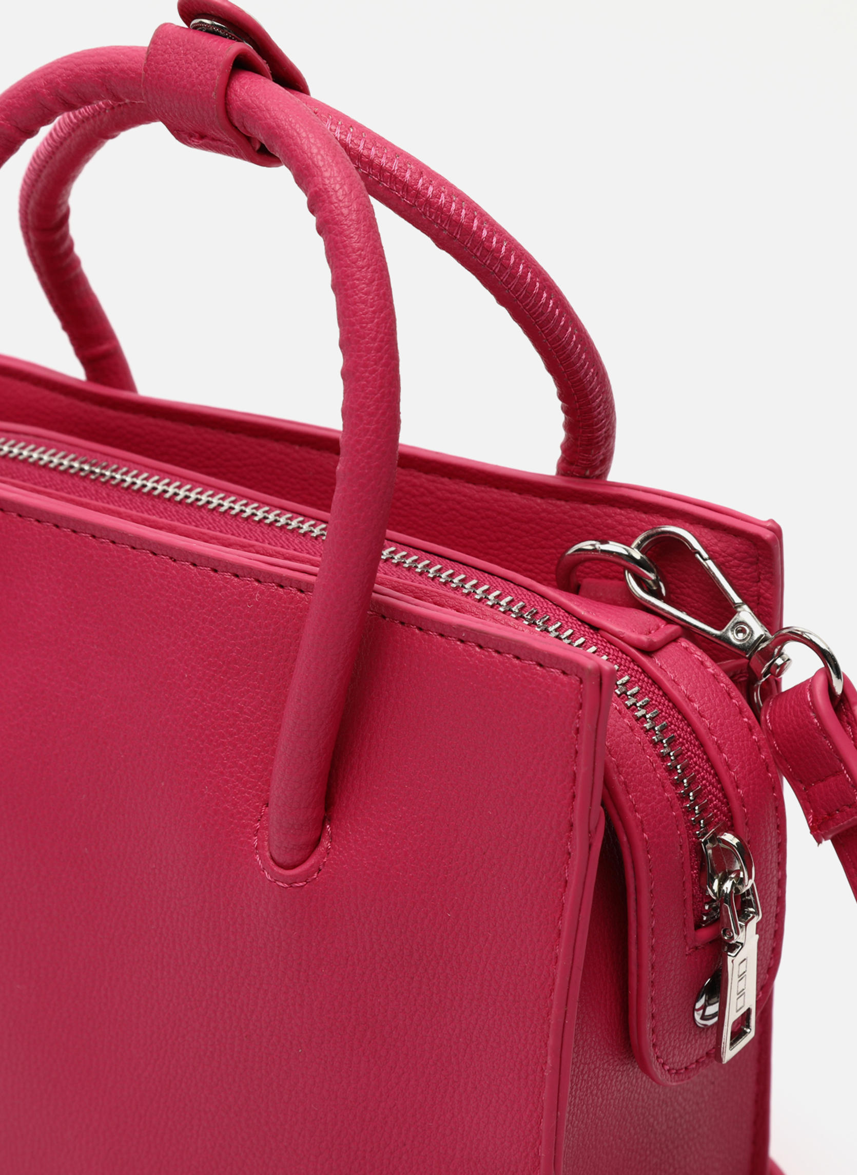 Desigual Sac Femme Isola Breda Maxi Fuchsia - Sac Bandoulière Floral Élégant
