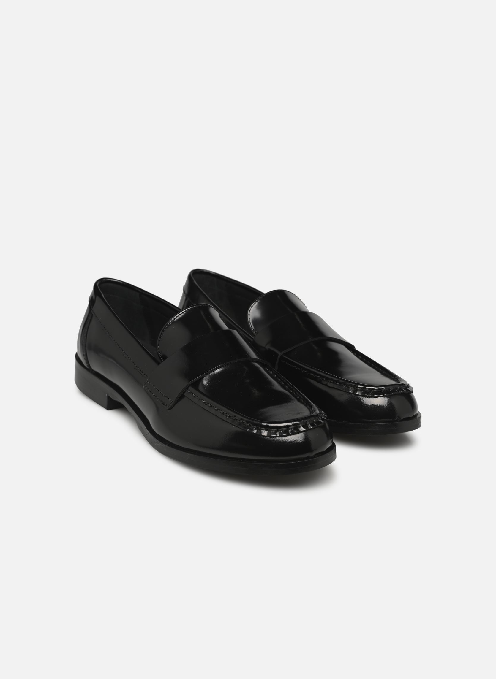 Mocassins Moc Loafer - Brush L dames zwart Calvin Klein Mocassins Moc Loafer - Brush L dames zwart CK BLACK