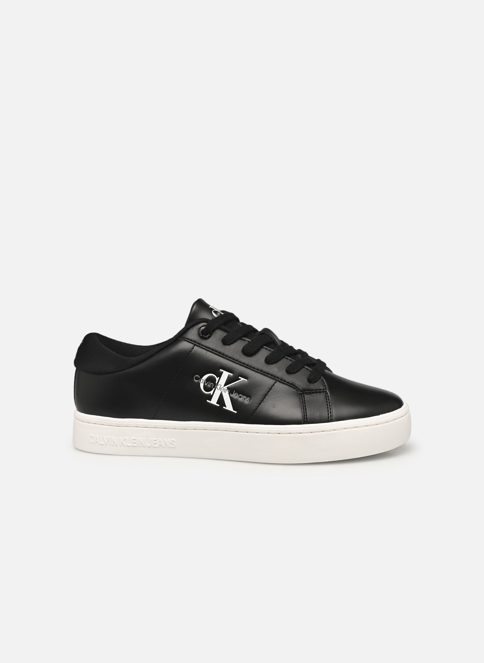 Sneakers Classic Cupsole Lowl dames zwart Calvin Klein Sneakers Classic Cupsole Lowl dames zwart BLACK/BRIGHT WHITE