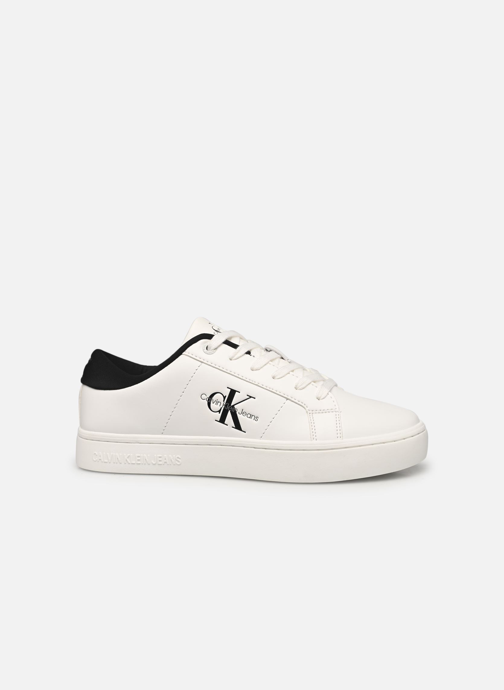 Sneakers Classic Cupsole Lowl dames wit Calvin Klein Sneakers Classic Cupsole Lowl dames wit BRIGHT WHITE/BLACK