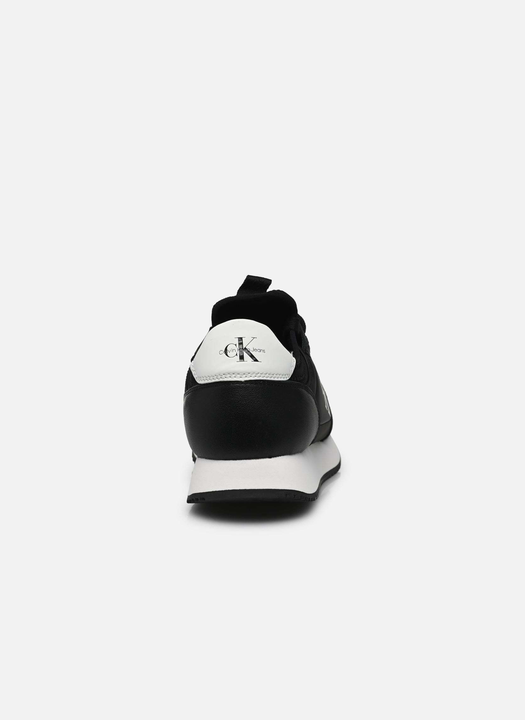 Sneaker Runner Sock Laceup M damen schwarz Calvin Klein Sneaker Runner Sock Laceup M damen schwarz BLACK/BRIGHT WHITE