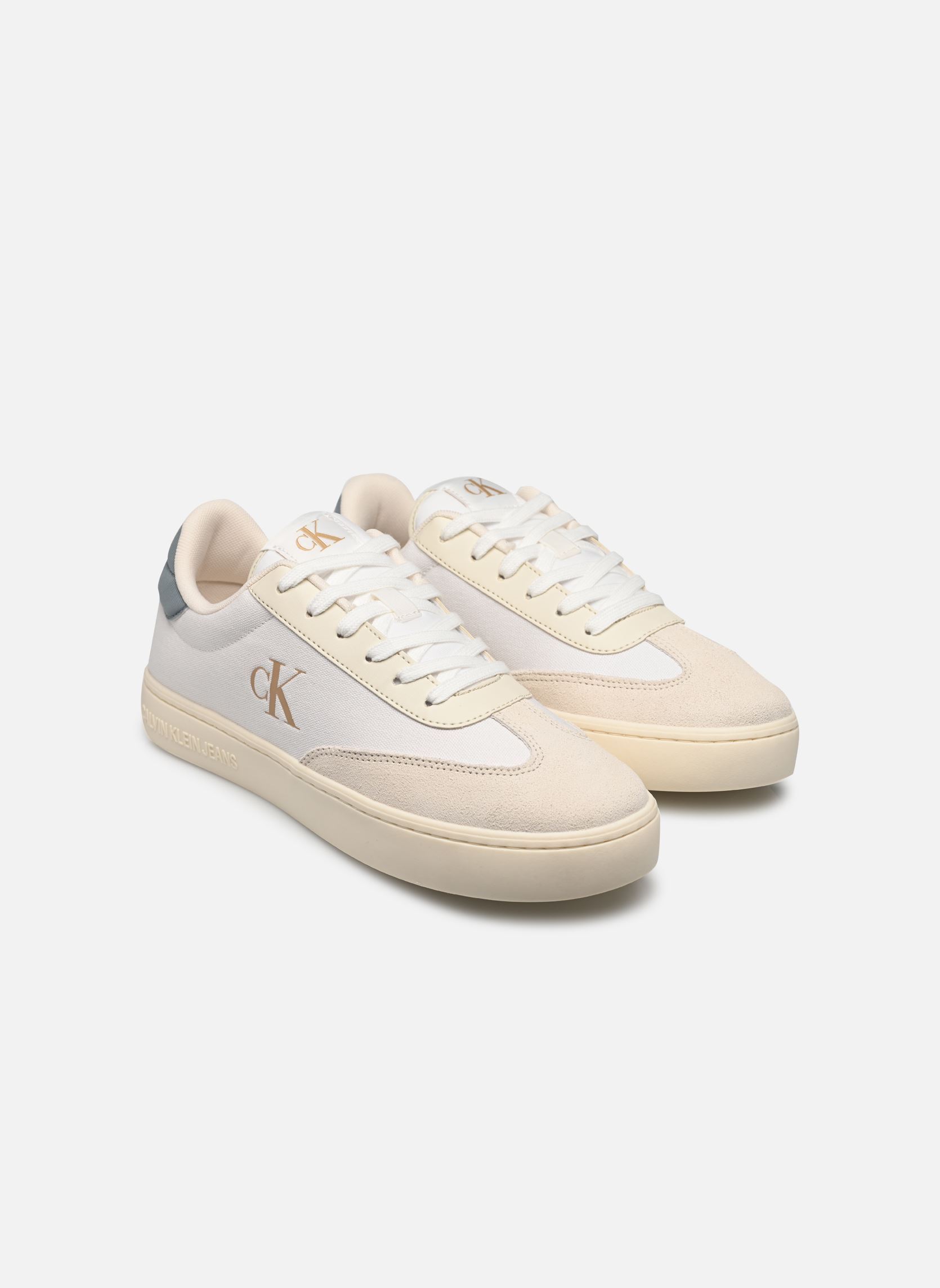 Sneakers Classic Cupsole Low PE25 uomo bianco Calvin Klein Sneakers Classic Cupsole Low PE25 uomo bianco BRIGHT WHITE/CREAMY WHITE/LEAD