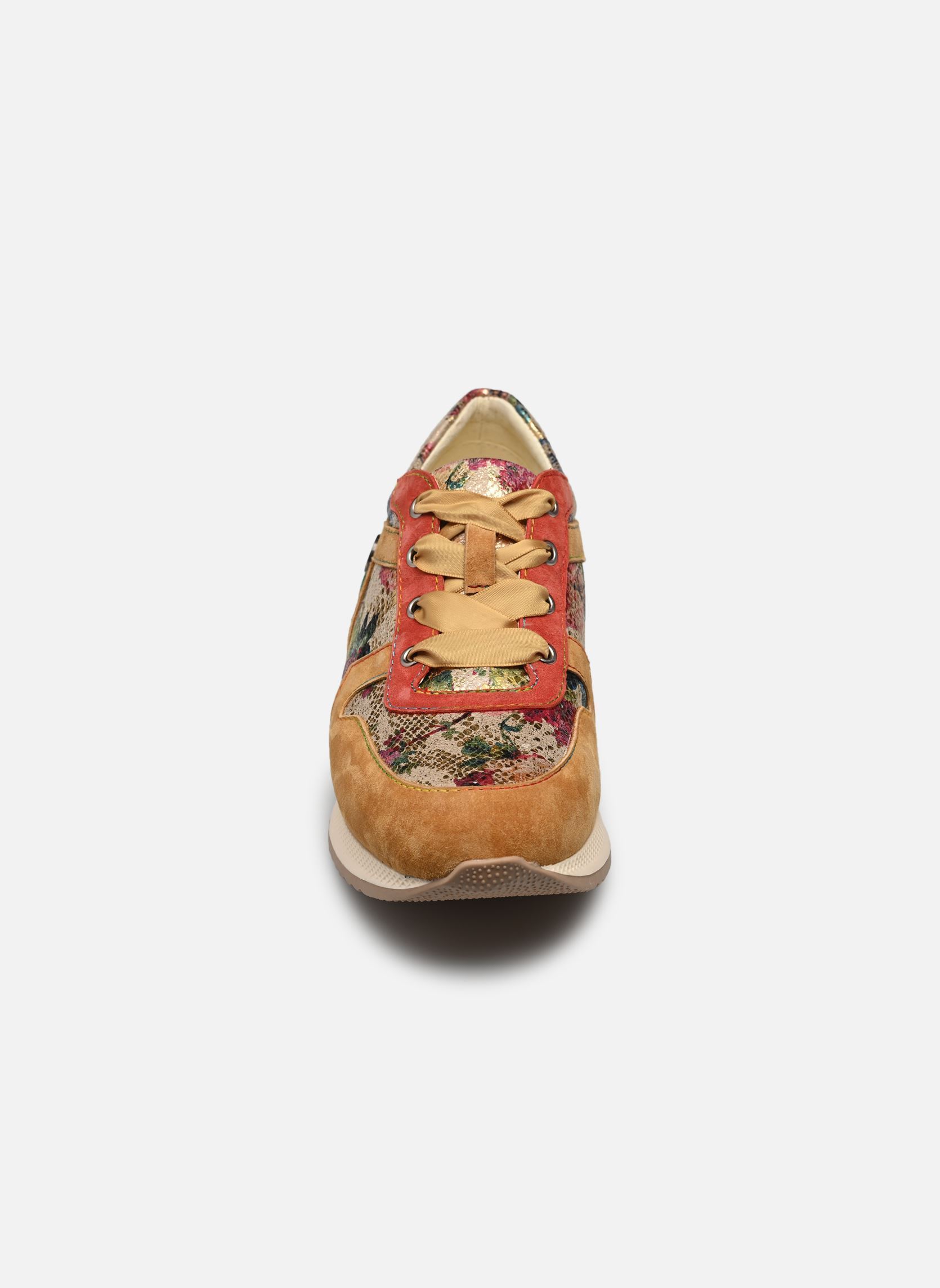 Baskets Gycmo 52 femme multicolore Laura Vita Baskets Gycmo 52 femme multicolore Camel
