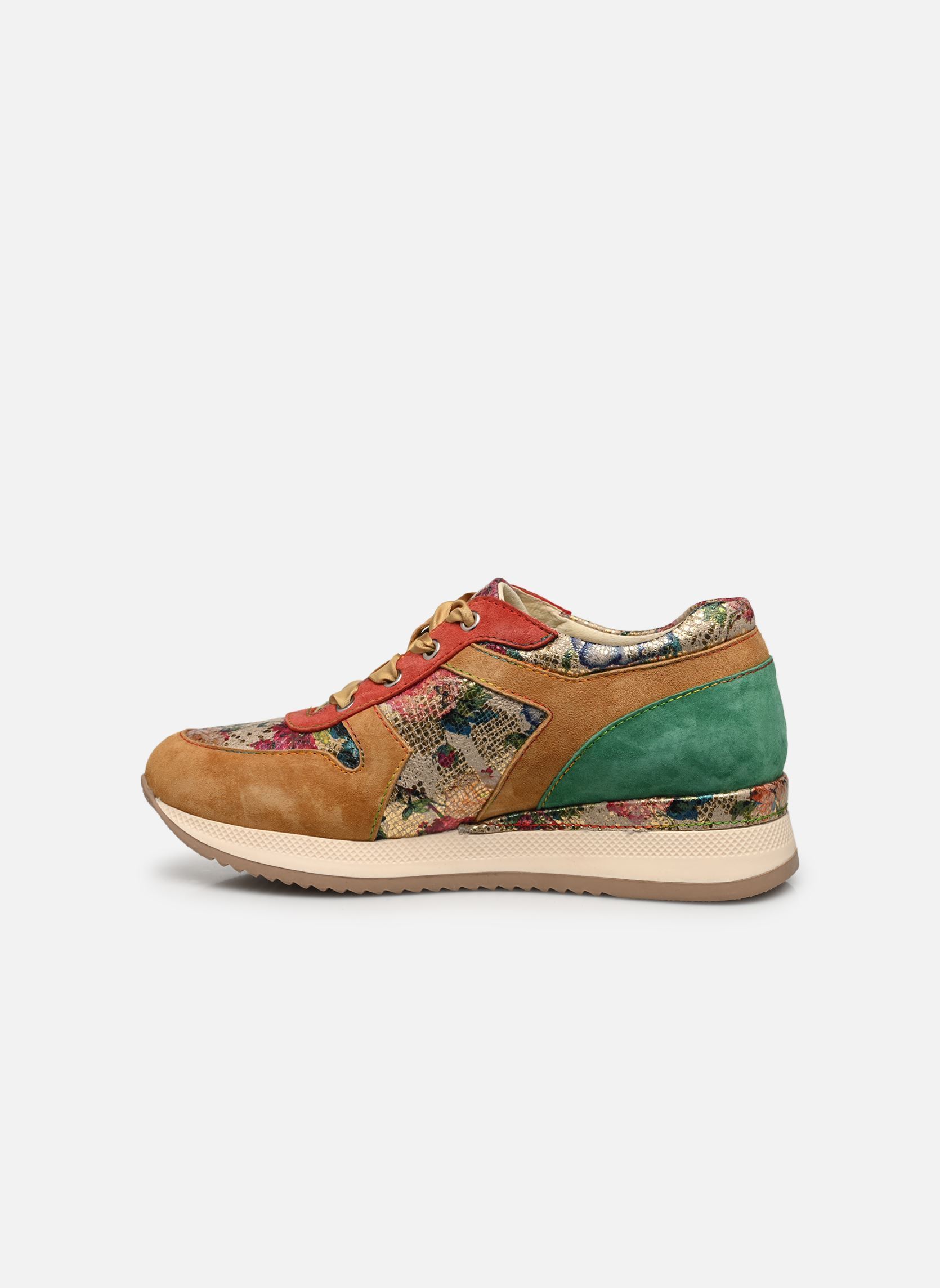 Baskets Gycmo 52 femme multicolore Laura Vita Baskets Gycmo 52 femme multicolore Camel