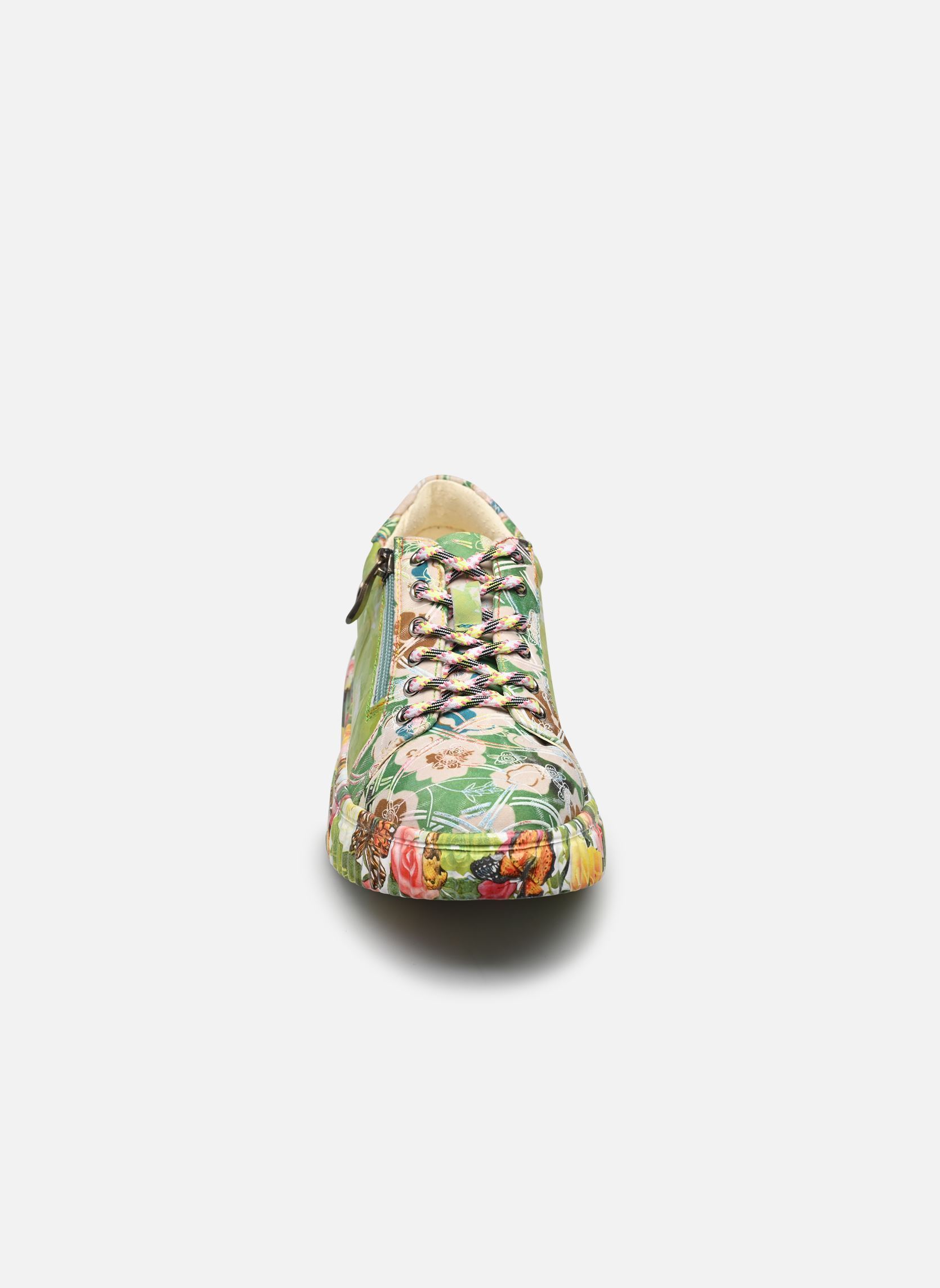 Niedrige Sneaker Soleno 02 damen grün Laura Vita Niedrige Sneaker Soleno 02 damen grün VERT