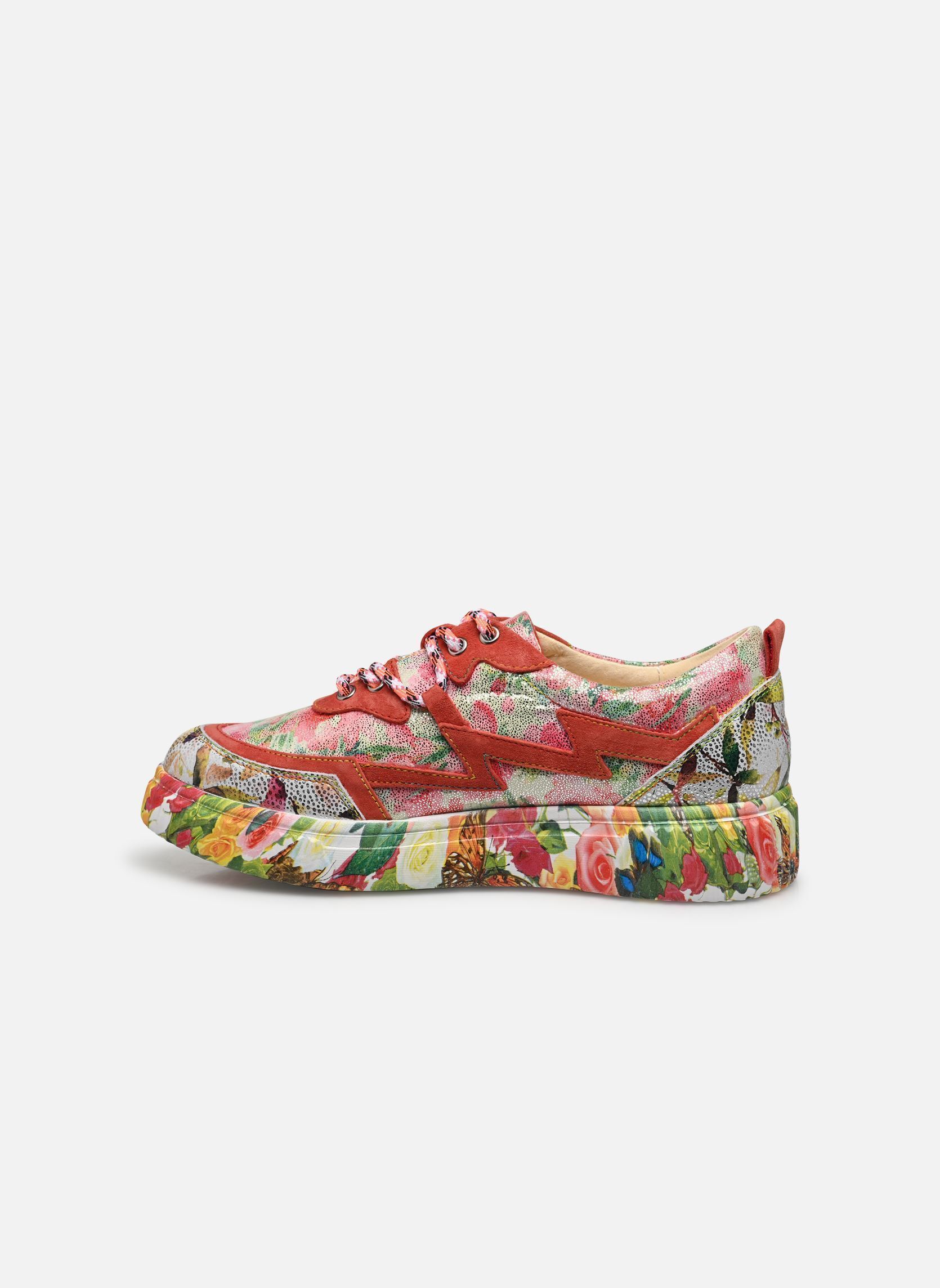 Niedrige Sneaker Soleno 06 damen mehrfarbig Laura Vita Niedrige Sneaker Soleno 06 damen mehrfarbig ROUGE