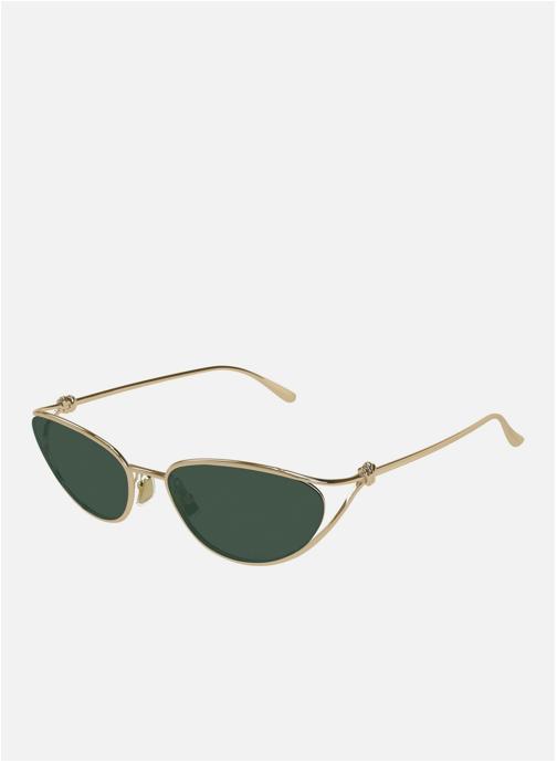 Bottega Veneta Lunettes de soleil femme or et bronze