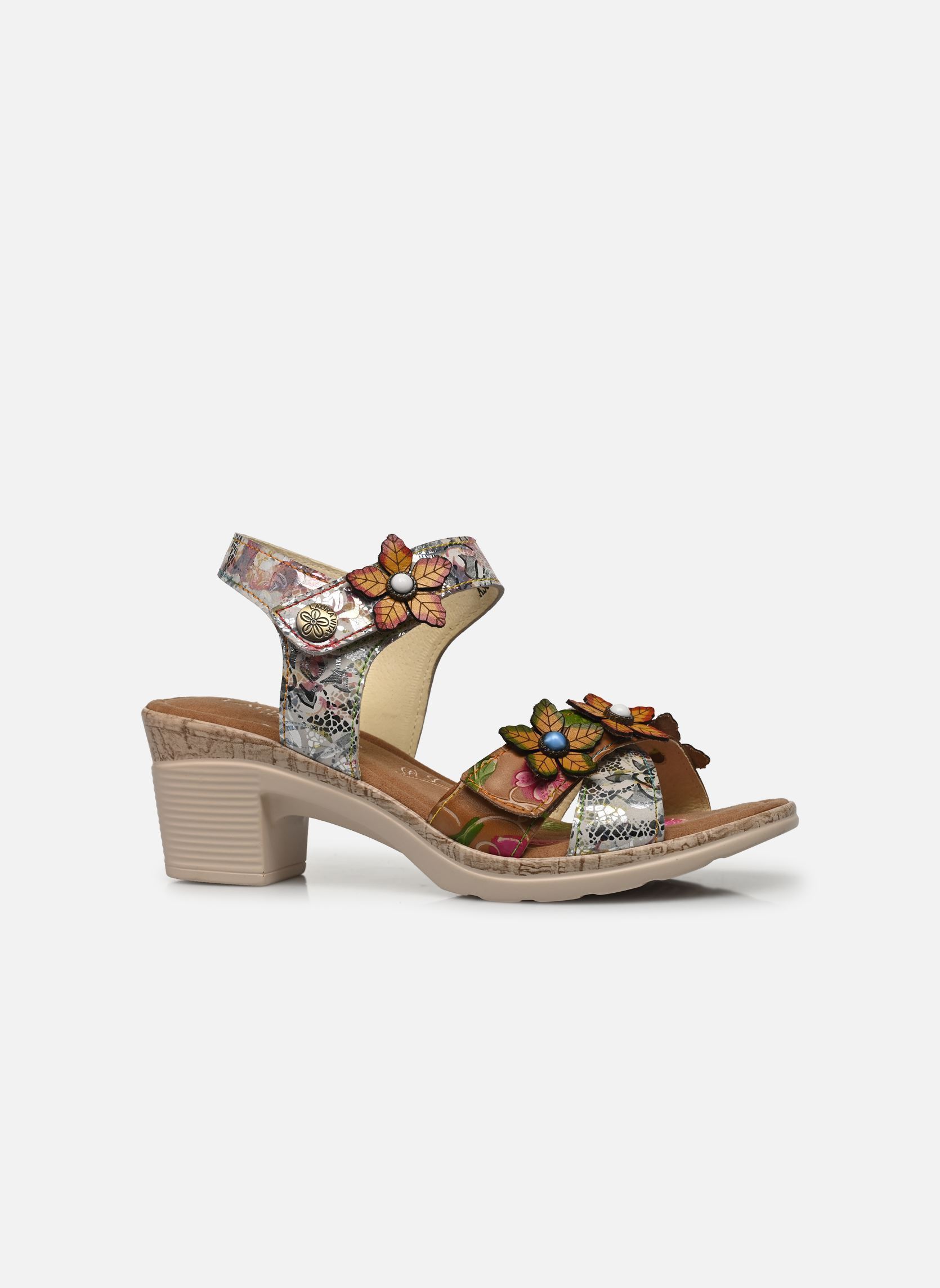 Sandalias Beao 07 mujer multicolor Laura Vita Sandalias Beao 07 mujer multicolor Beige