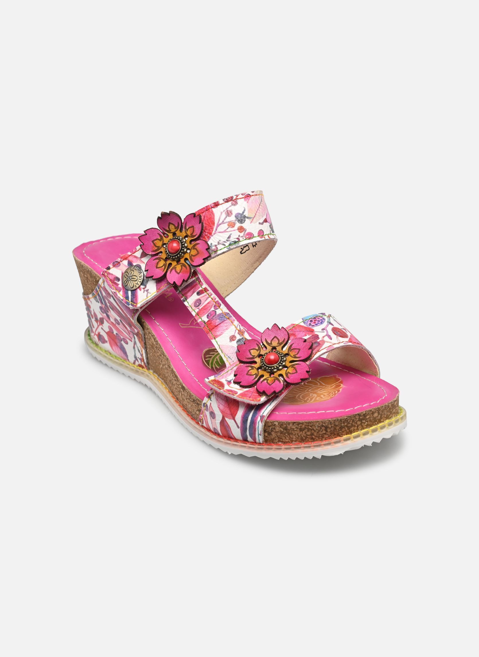 Mules et sabots Bonito 22 femme rose Laura Vita Mules et sabots Bonito 22 femme rose Fushia