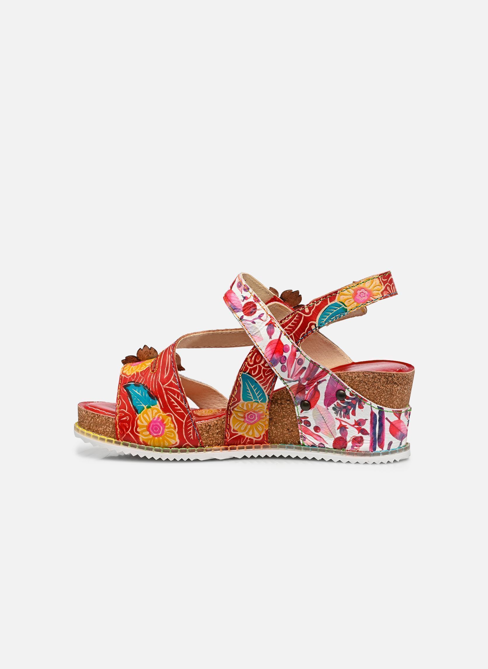 Keil- und Plateausandalen Bonito 27 damen rot Laura Vita Keil- und Plateausandalen Bonito 27 damen rot Rouge