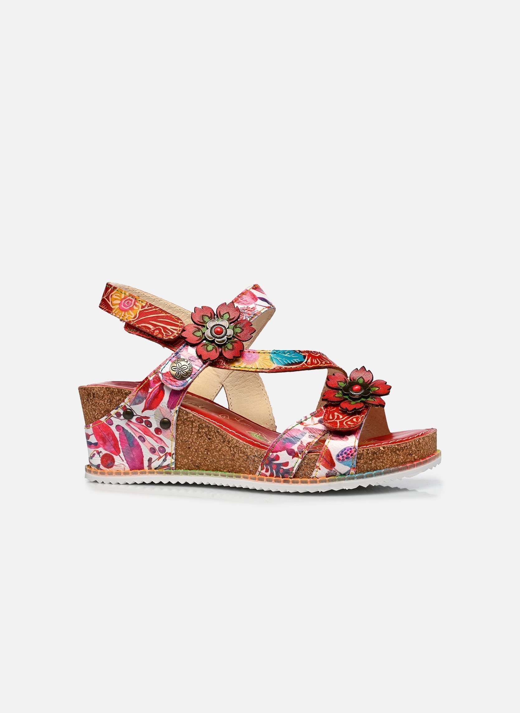 Keil- und Plateausandalen Bonito 27 damen rot Laura Vita Keil- und Plateausandalen Bonito 27 damen rot Rouge