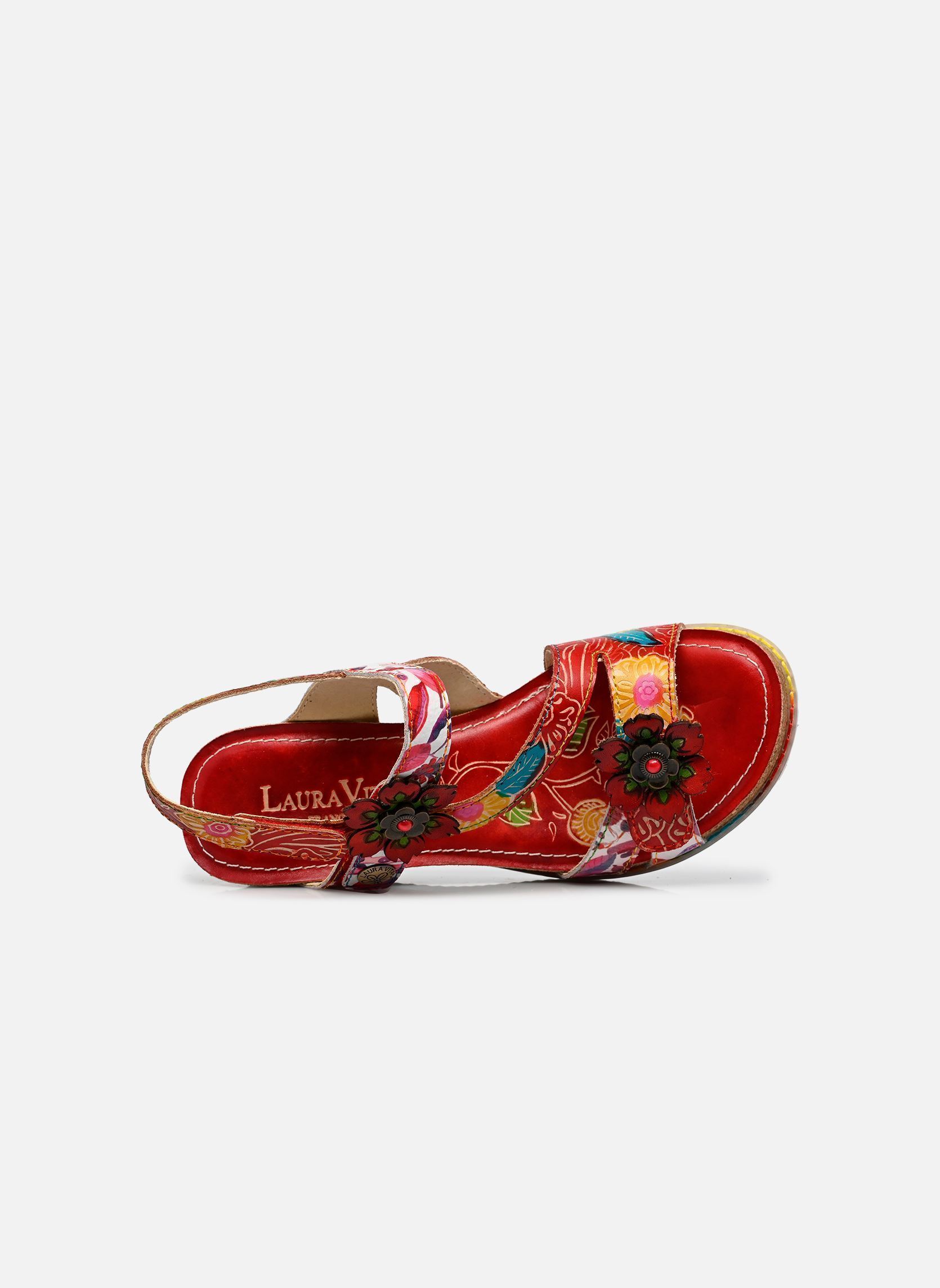 Keil- und Plateausandalen Bonito 27 damen rot Laura Vita Keil- und Plateausandalen Bonito 27 damen rot Rouge
