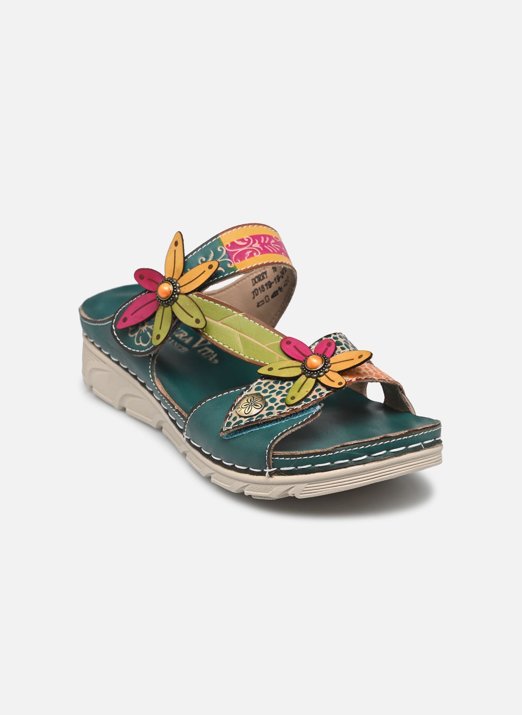 Bottes Laura Vita Femme LAURA VITA Mules Bleu/blue Zalando