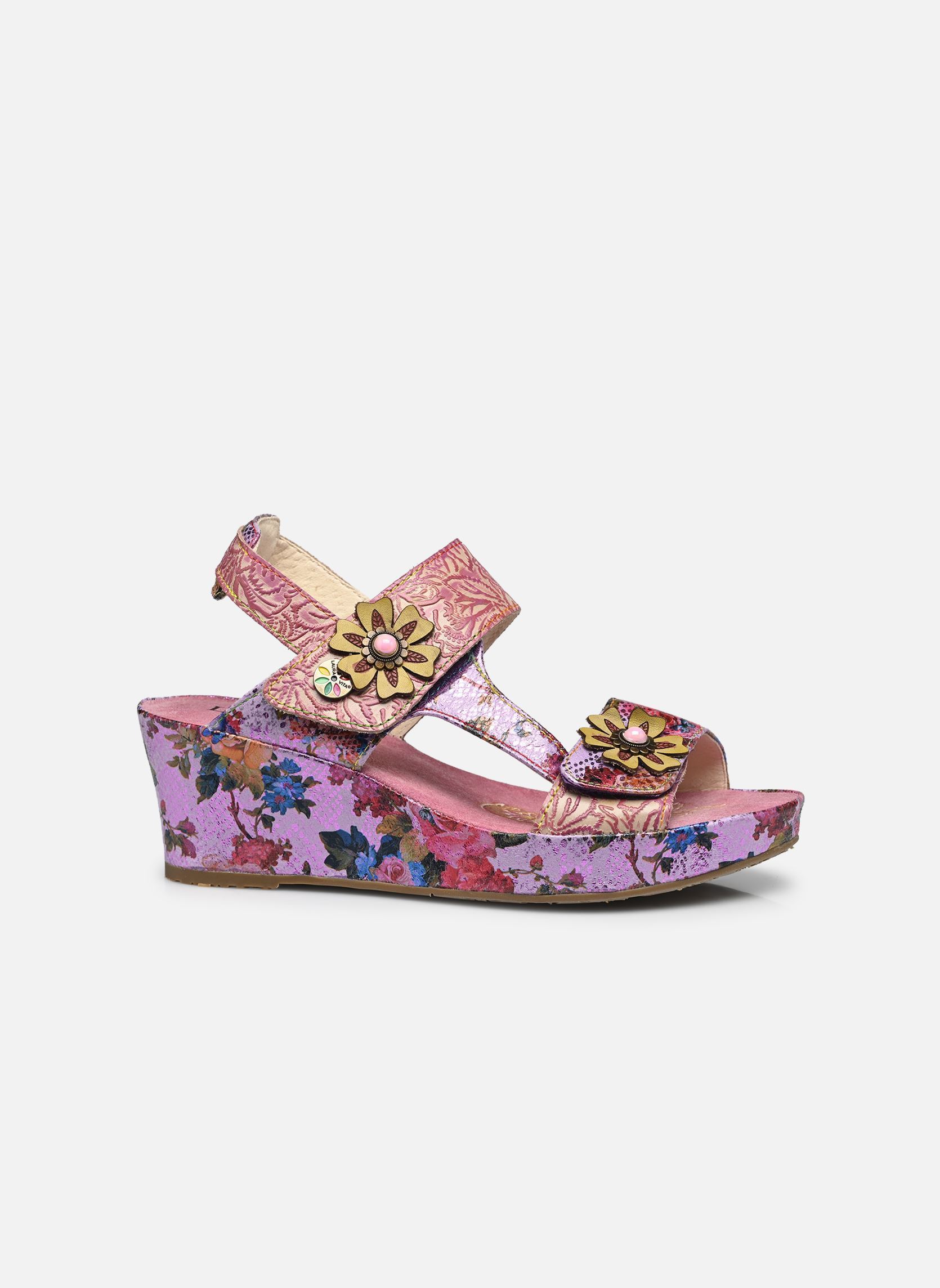 Sandali con zeppa e plateau Facdiao 37 donna rosa Laura Vita Sandali con zeppa e plateau Facdiao 37 donna rosa Lilas