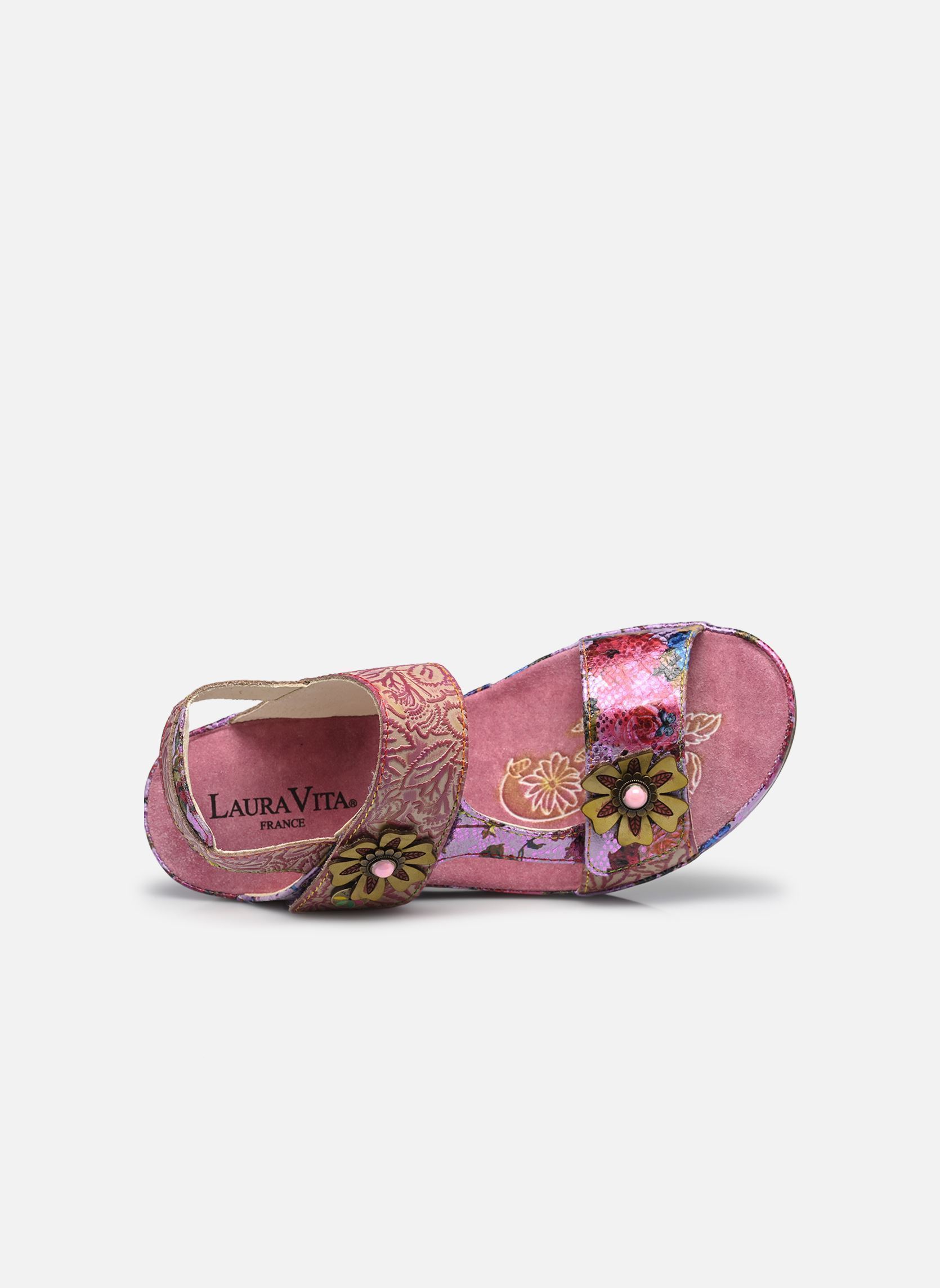 Sandali con zeppa e plateau Facdiao 37 donna rosa Laura Vita Sandali con zeppa e plateau Facdiao 37 donna rosa Lilas