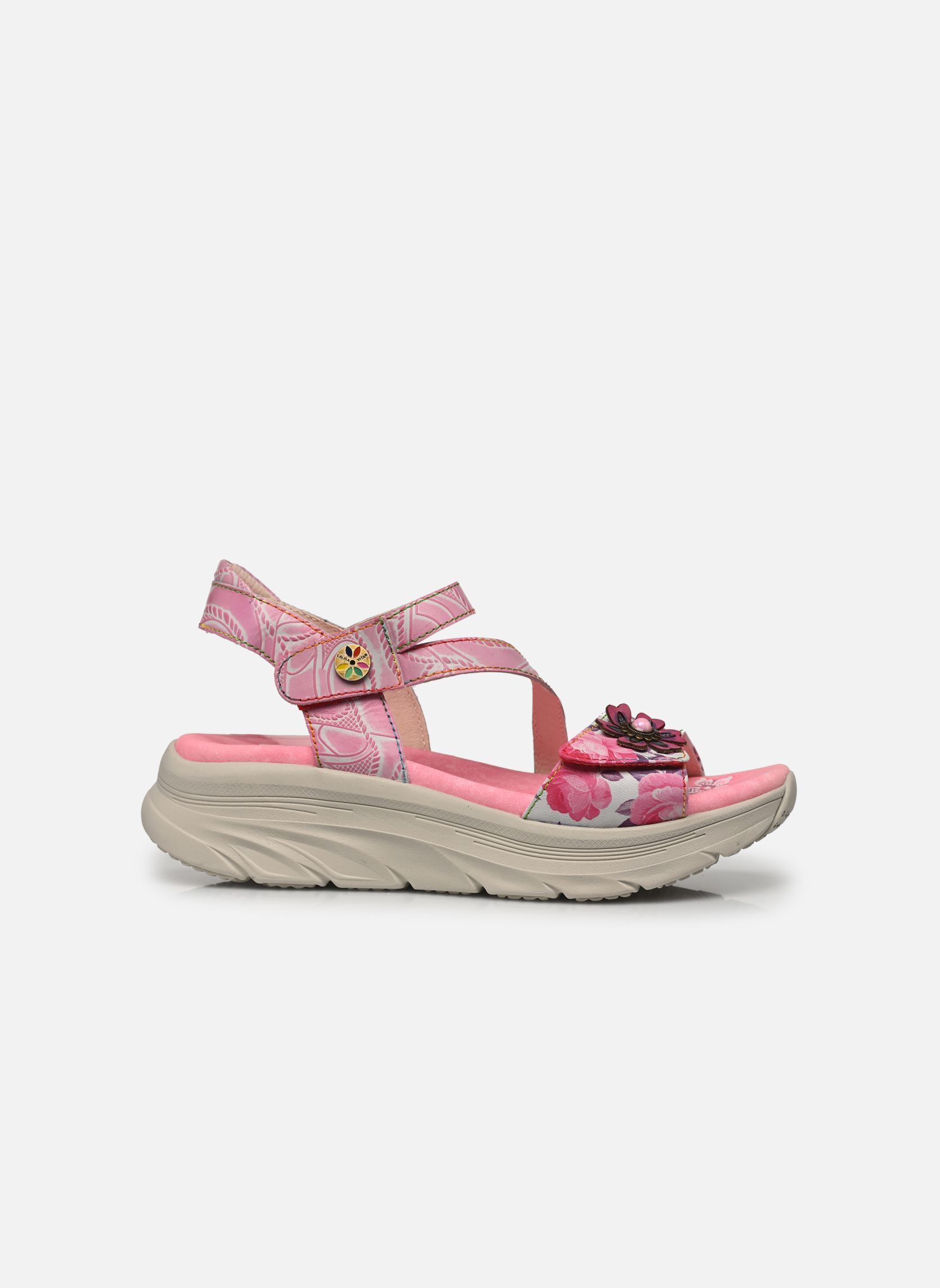 Keil- und Plateausandalen Falaiseo 01 damen rosa Laura Vita Keil- und Plateausandalen Falaiseo 01 damen rosa ROSE