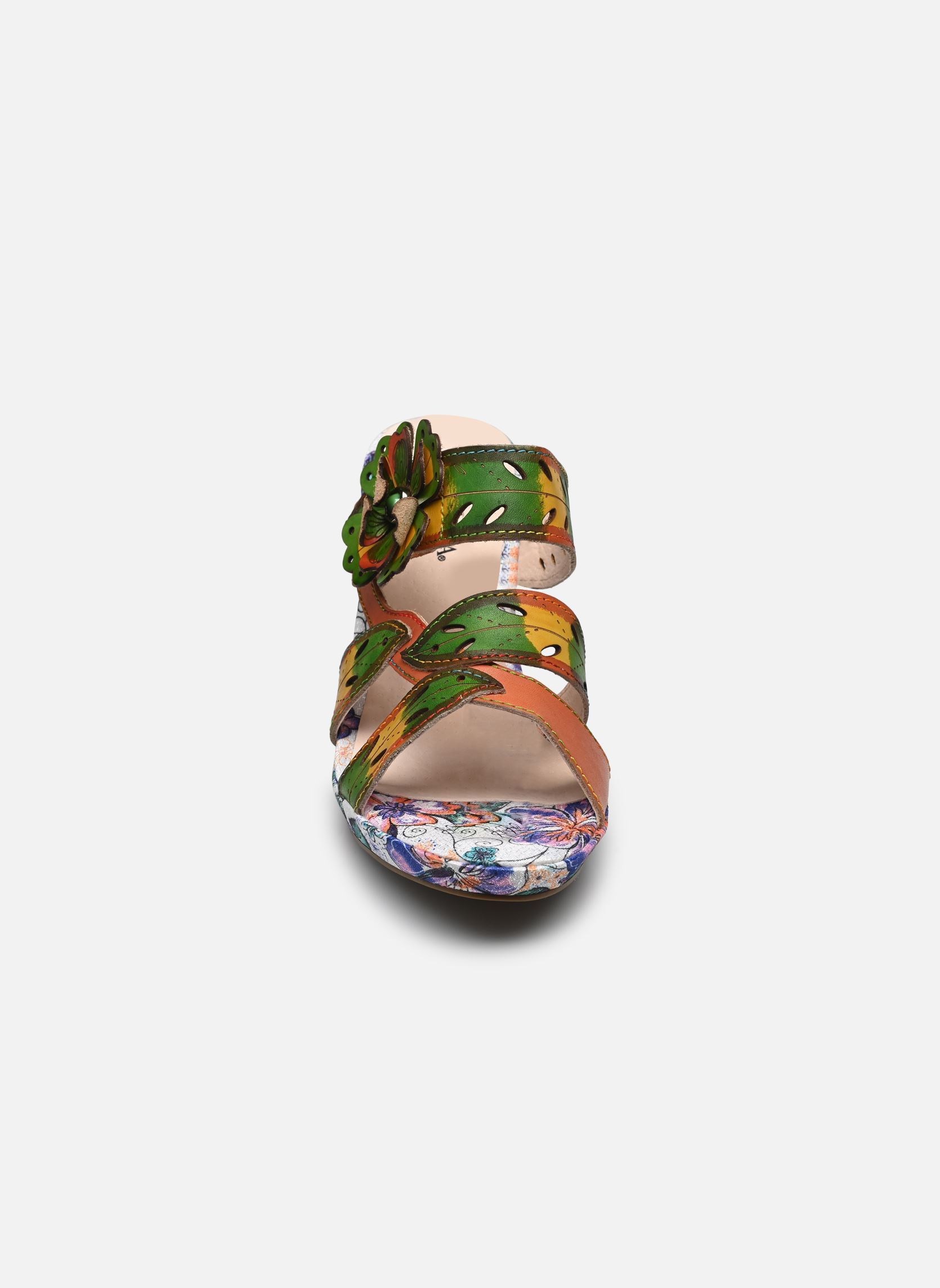 Mules et sabots Hicao 11 femme multicolore Laura Vita Mules et sabots Hicao 11 femme multicolore Camel