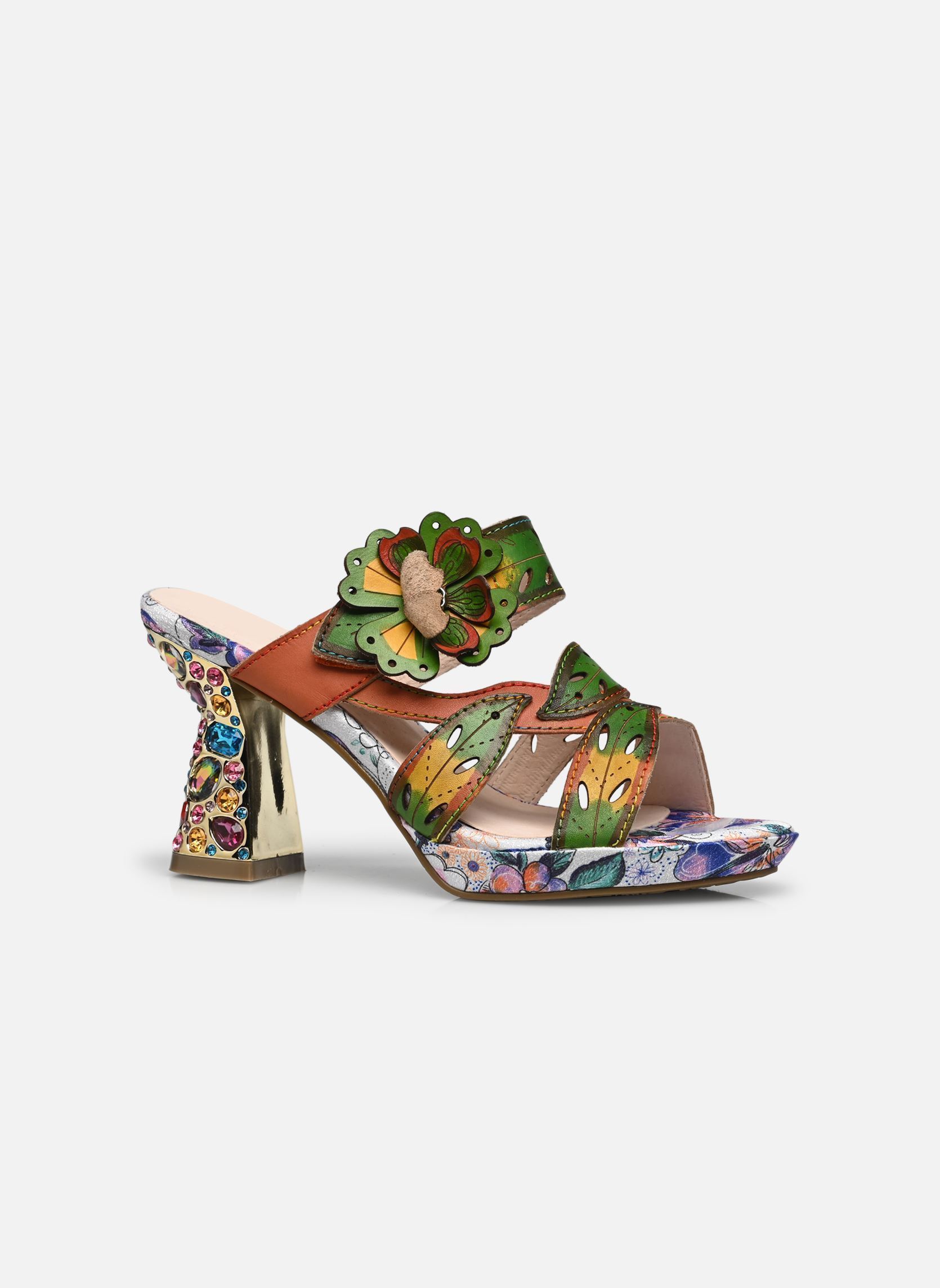 Mules et sabots Hicao 11 femme multicolore Laura Vita Mules et sabots Hicao 11 femme multicolore Camel